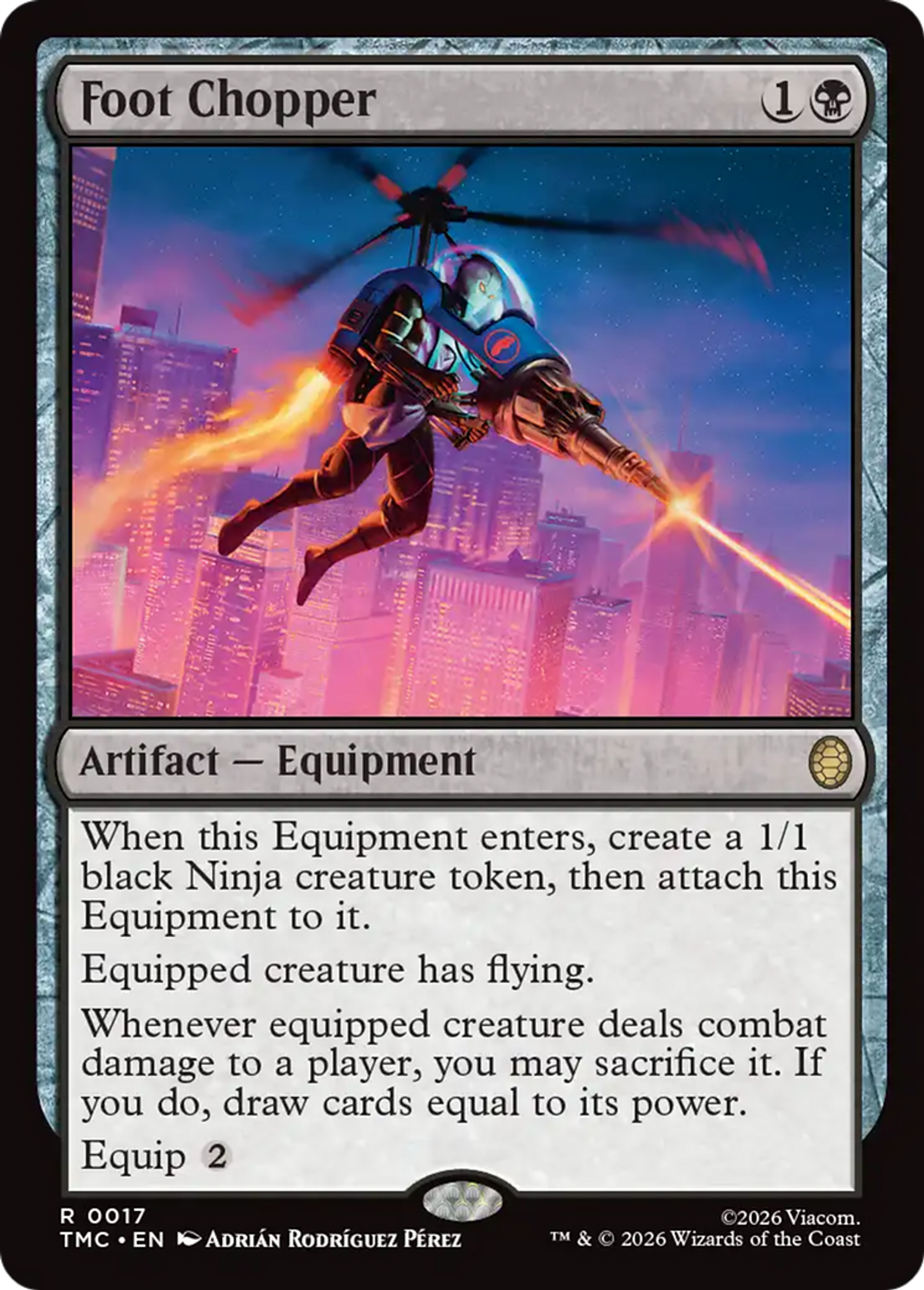 Foot Chopper — Teenage Mutant Ninja Turtles Eternal — Magic: The Gathering