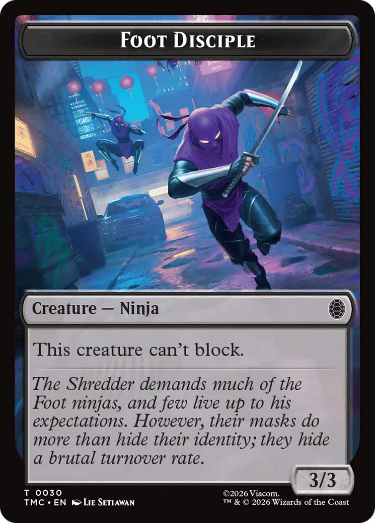 Foot Disciple — Teenage Mutant Ninja Turtles Eternal — Magic: The Gathering