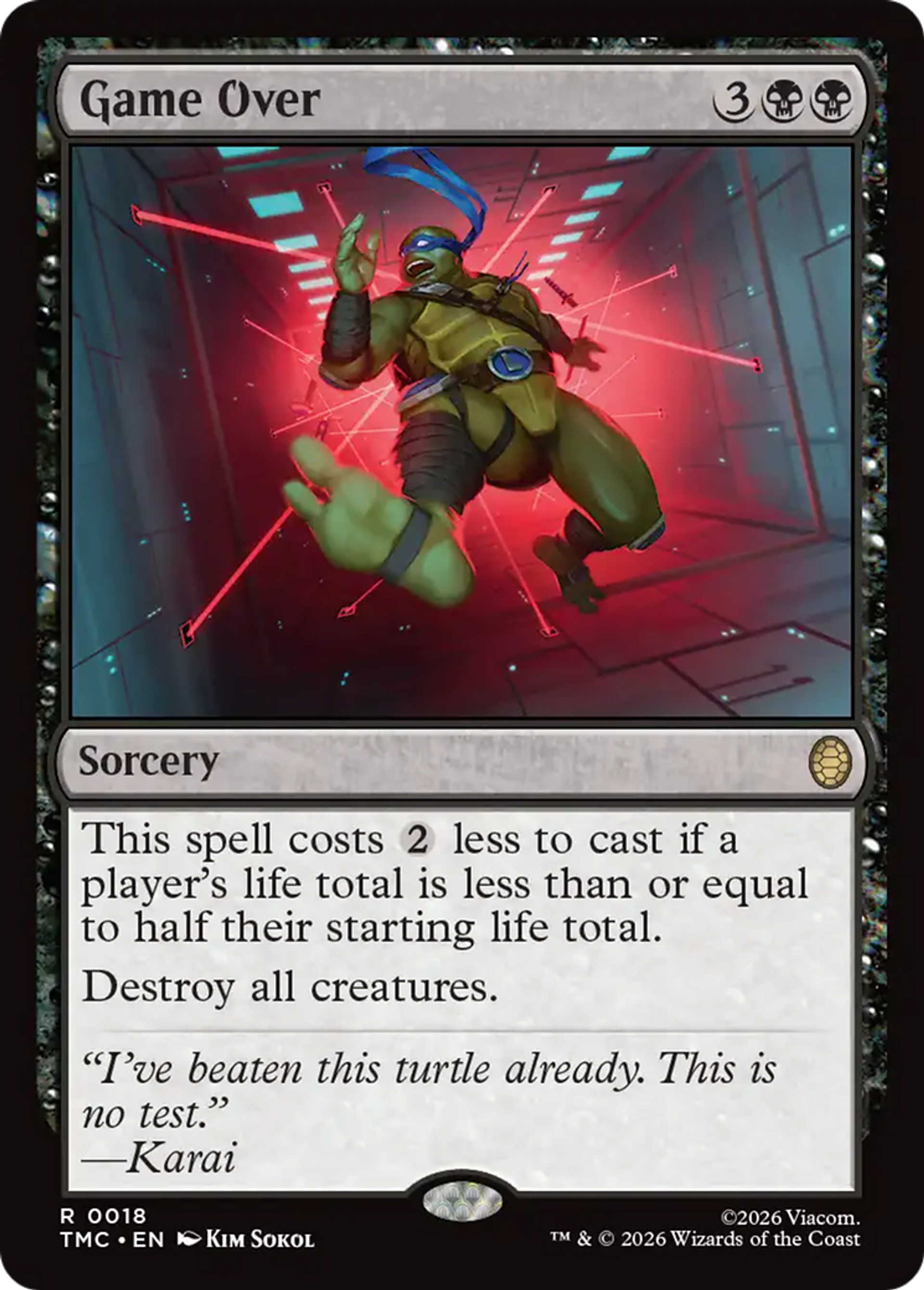 Game Over — Teenage Mutant Ninja Turtles Eternal — Magic: The Gathering