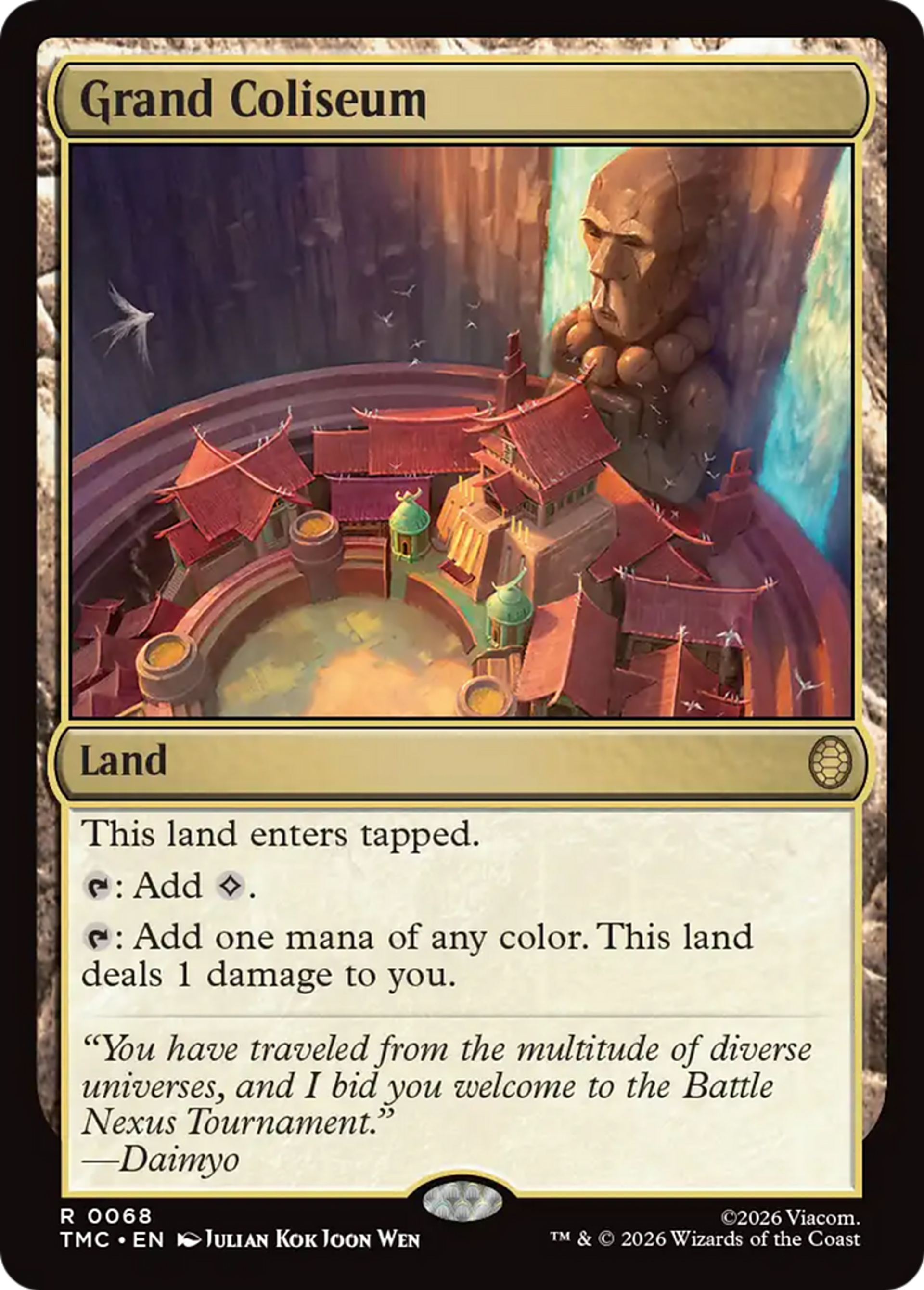 Grand Coliseum — Teenage Mutant Ninja Turtles Eternal — Magic: The Gathering