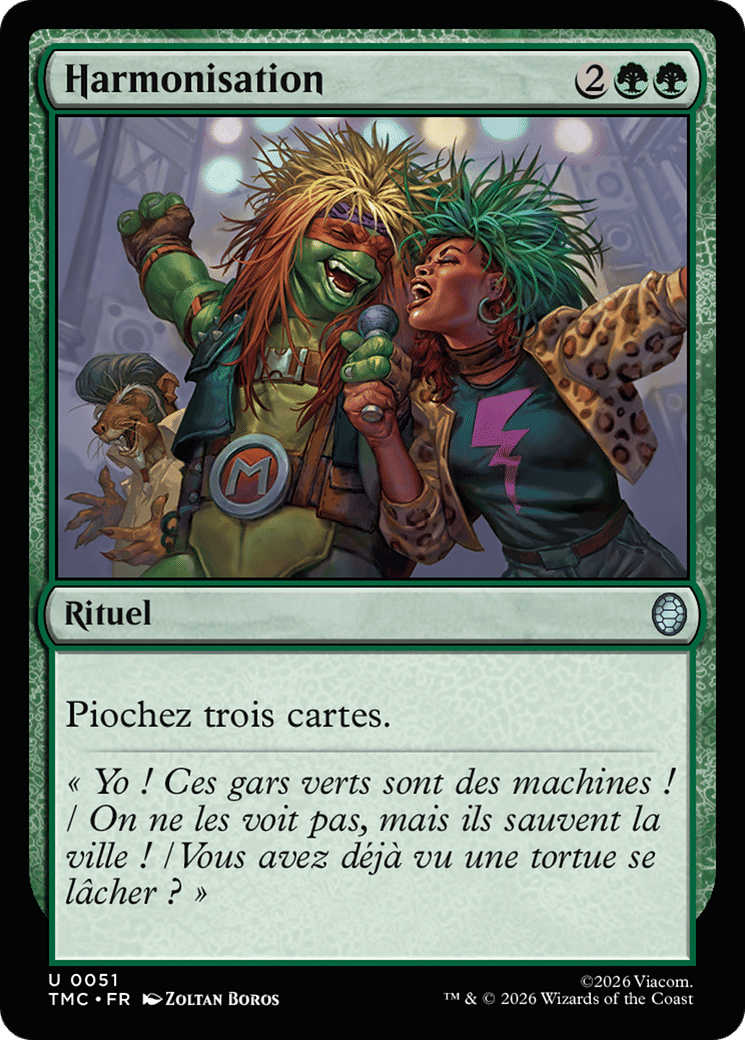 Harmonisation from Teenage Mutant Ninja Turtles Eternal - Magic: The Gathering