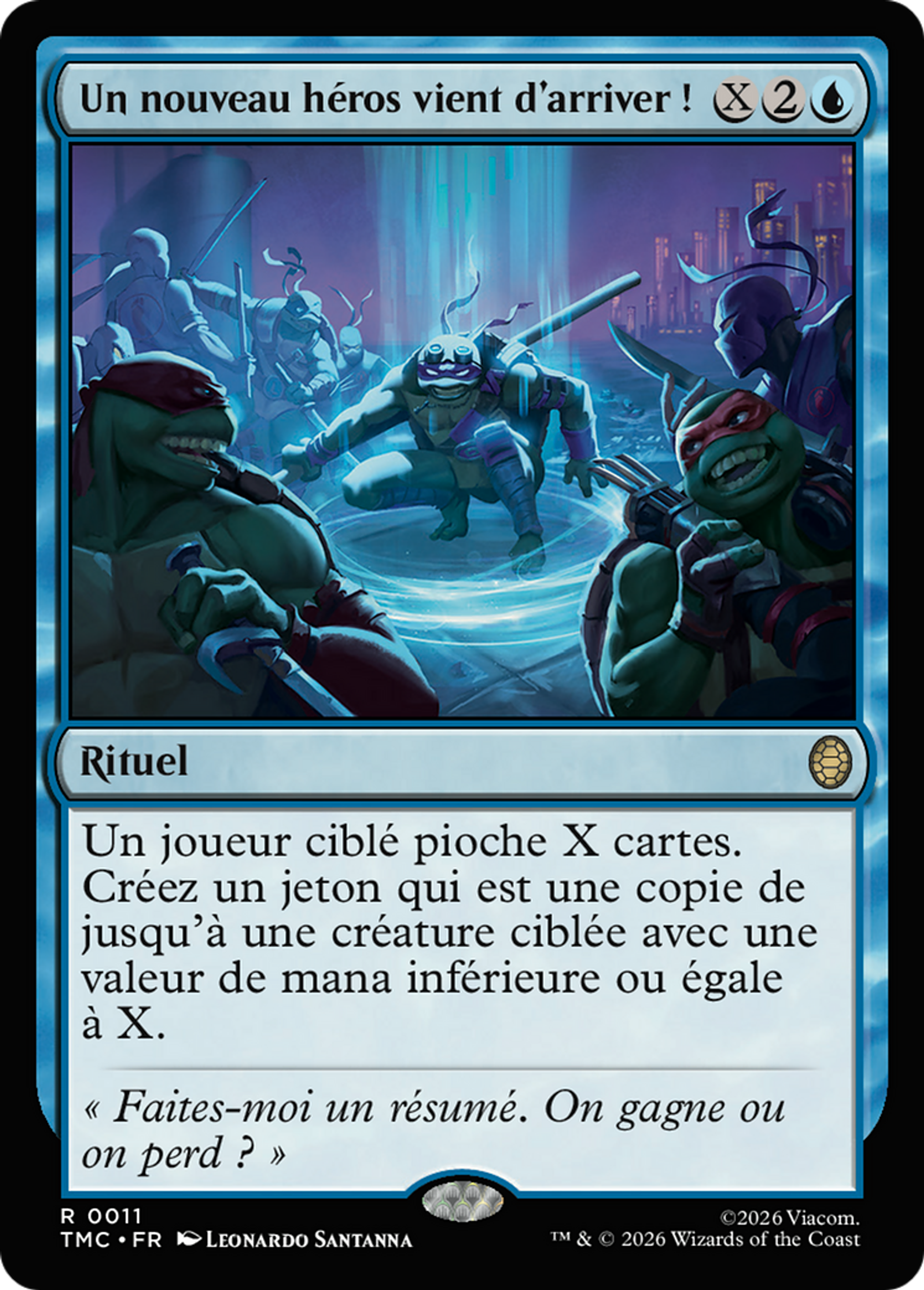 Un nouveau héros vient d'arriver ! — Teenage Mutant Ninja Turtles Eternal — Magic: The Gathering