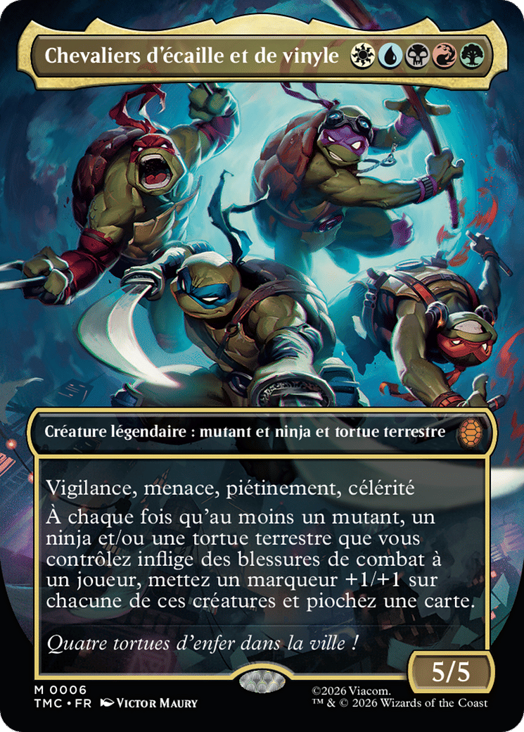 Chevaliers d'écaille et de vinyle — Teenage Mutant Ninja Turtles Eternal — Magic: The Gathering