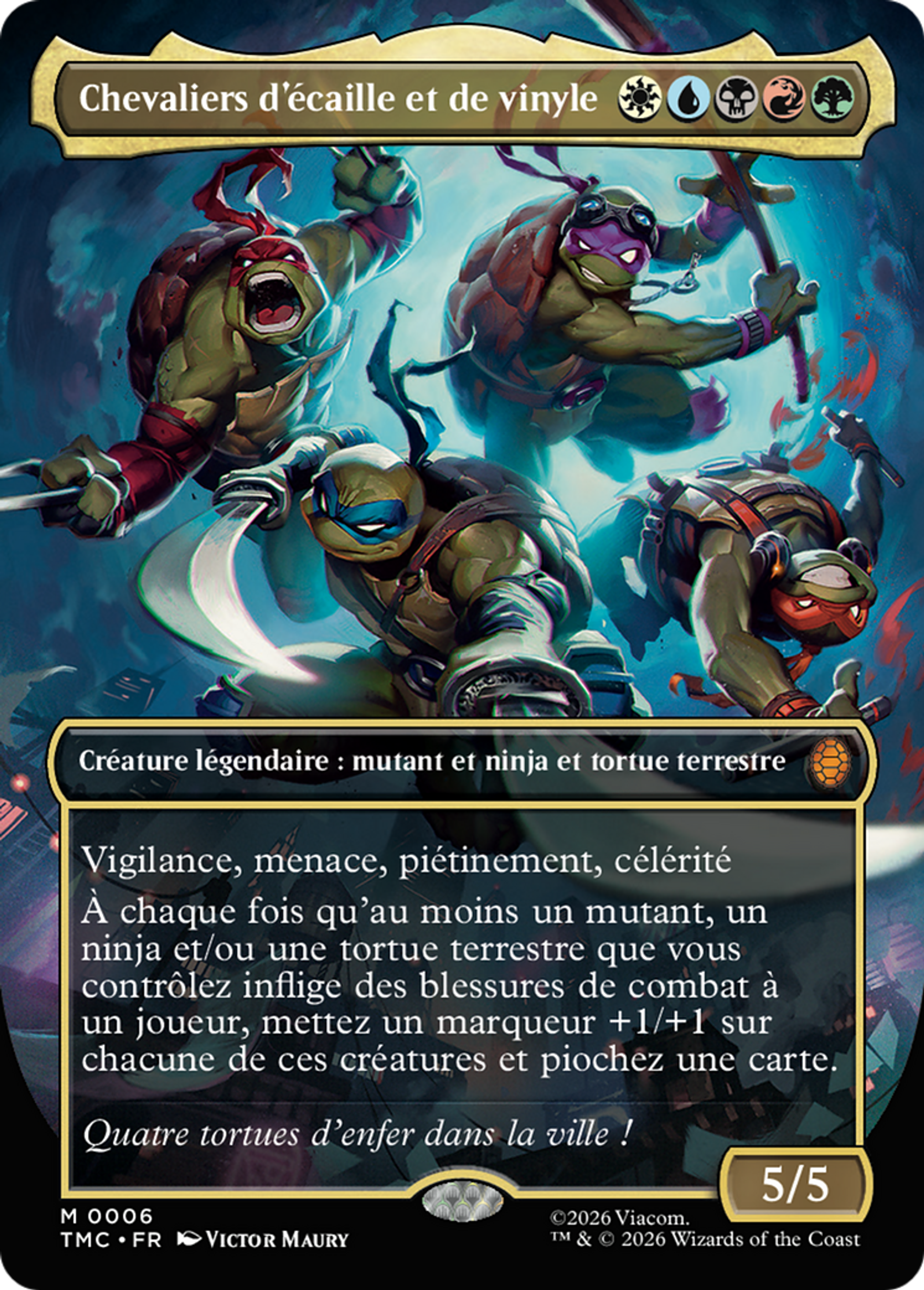 Chevaliers d'écaille et de vinyle — Teenage Mutant Ninja Turtles Eternal — Magic: The Gathering