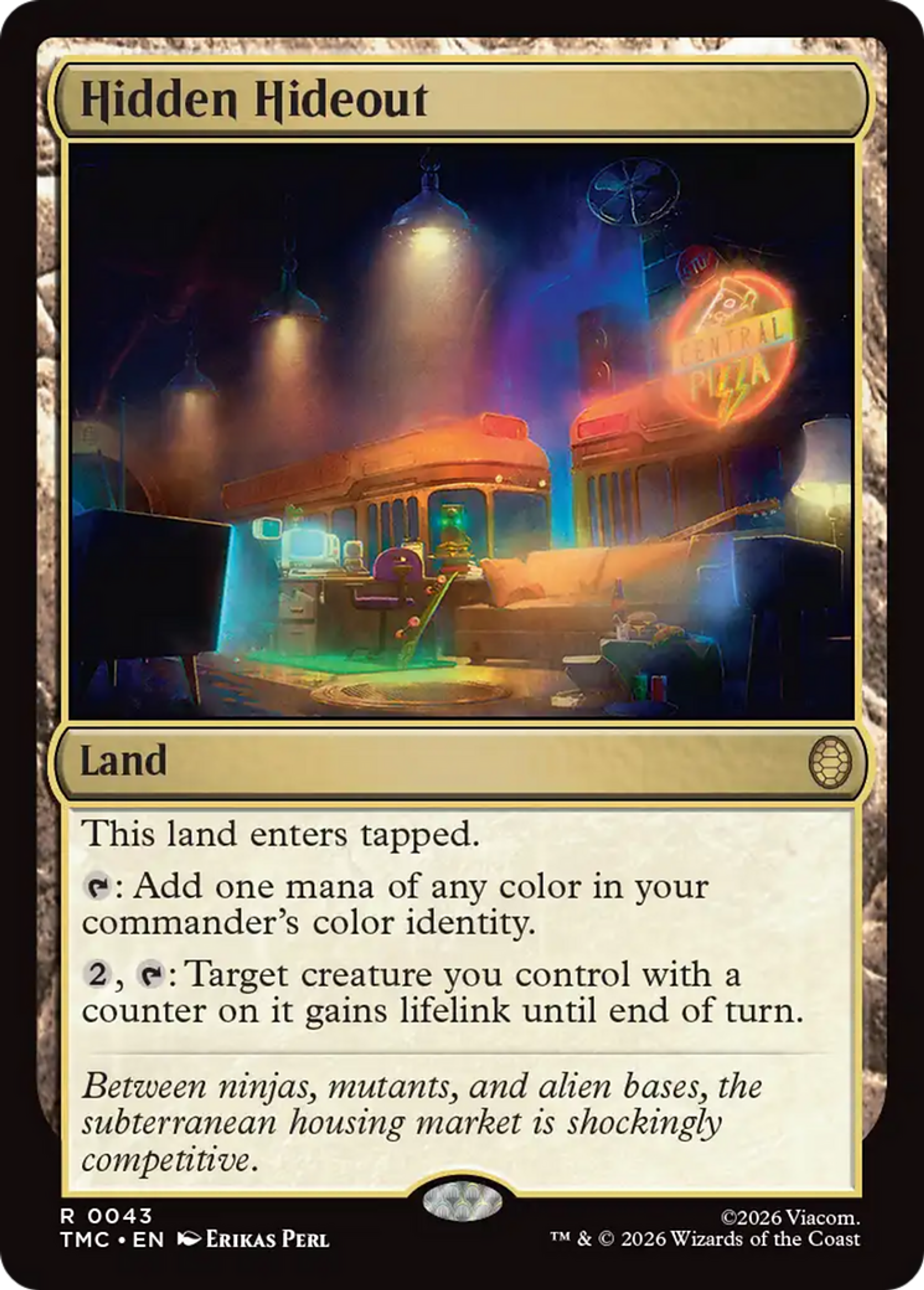 Hidden Hideout — Teenage Mutant Ninja Turtles Eternal — Magic: The Gathering