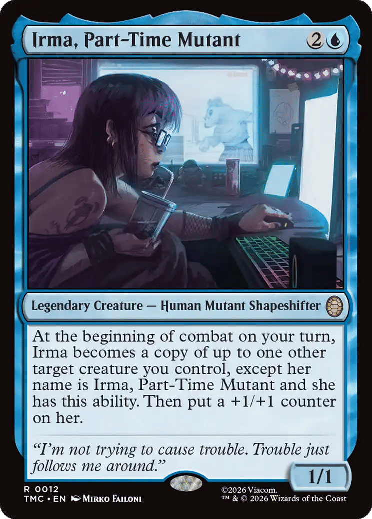 Irma, Part-Time Mutant — Teenage Mutant Ninja Turtles Eternal — Magic: The Gathering