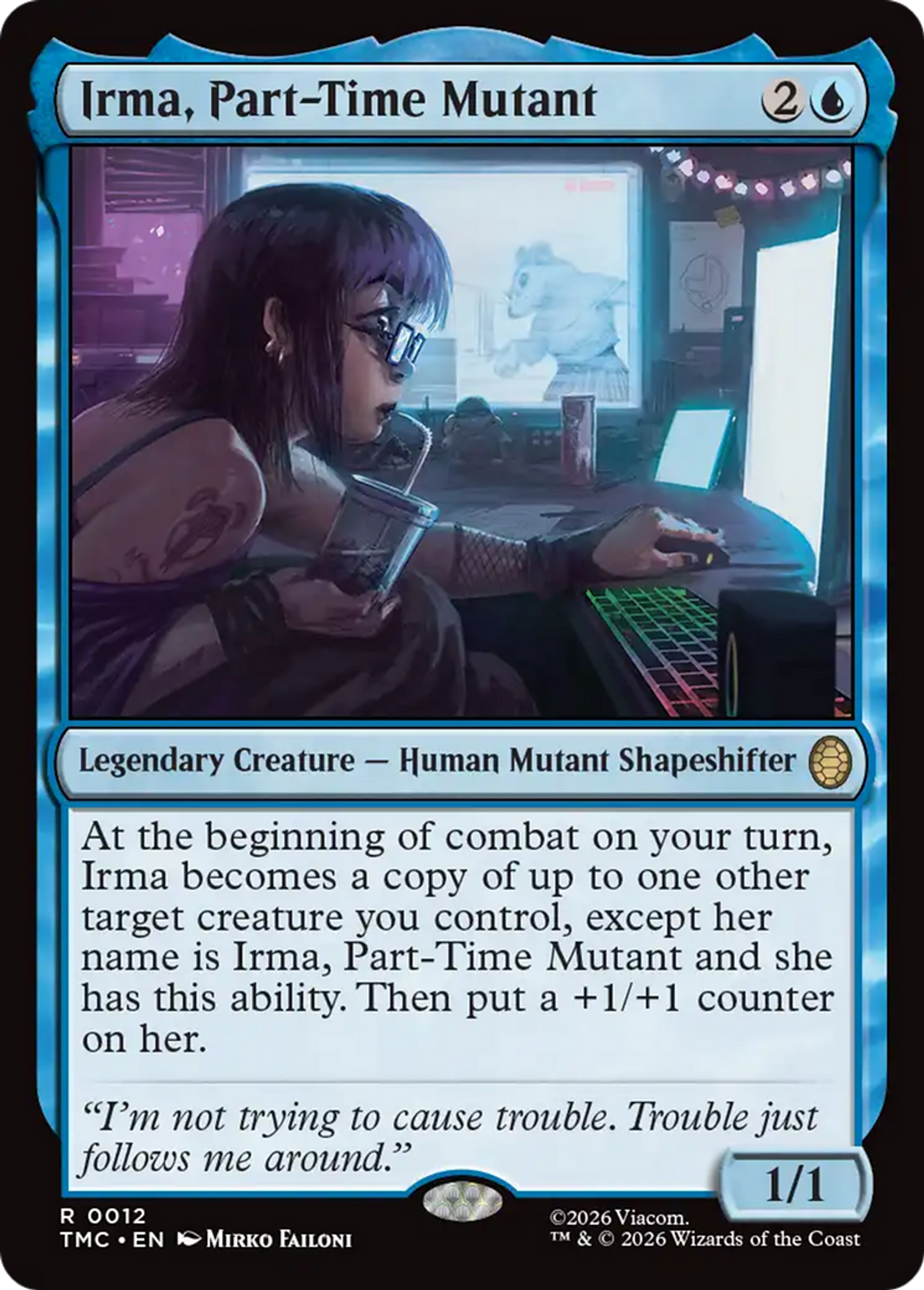 Irma, Part-Time Mutant — Teenage Mutant Ninja Turtles Eternal — Magic: The Gathering