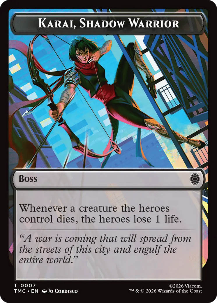 Karai, Shadow Warrior — Teenage Mutant Ninja Turtles Eternal — Magic: The Gathering