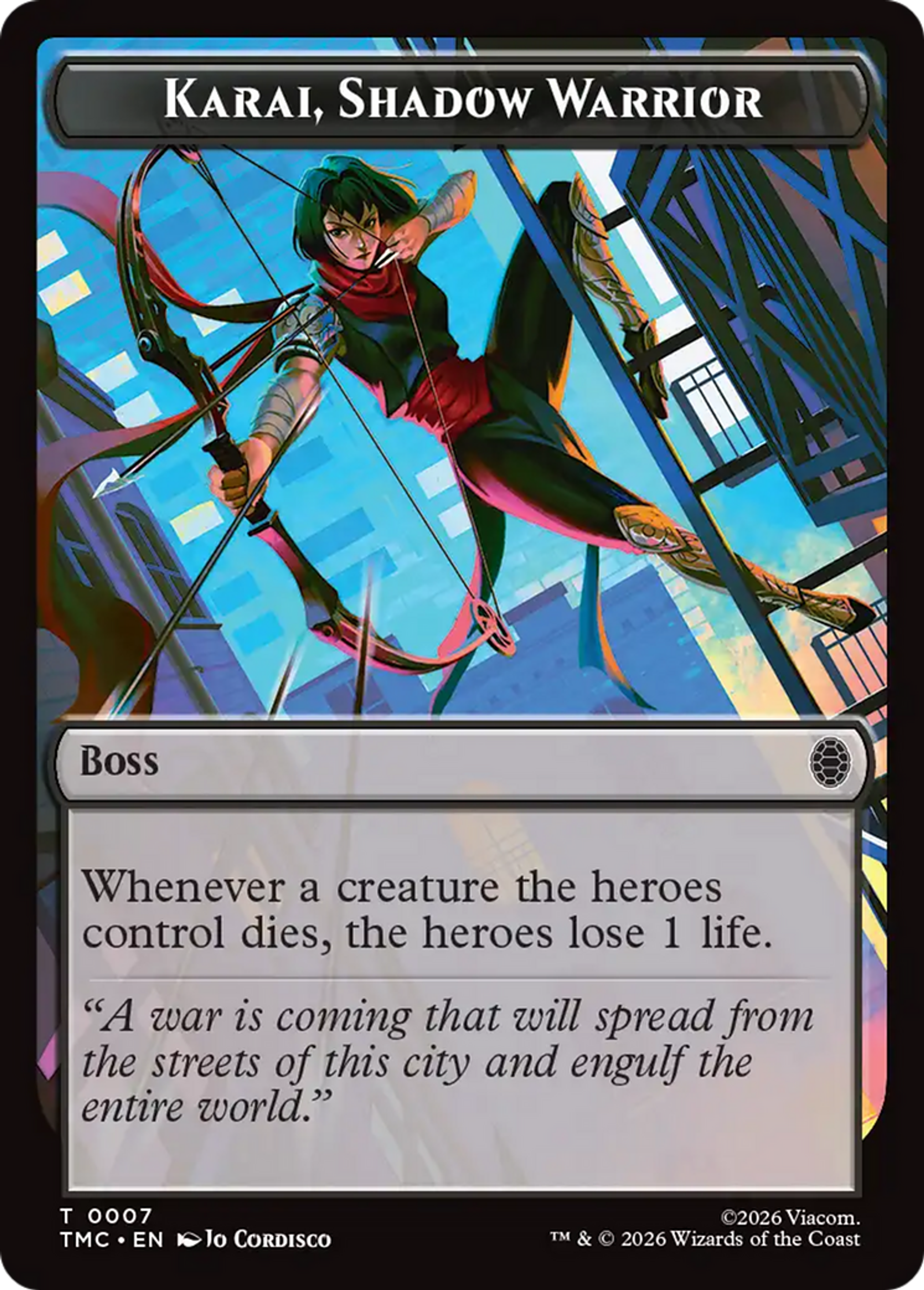 Karai, Shadow Warrior — Teenage Mutant Ninja Turtles Eternal — Magic: The Gathering