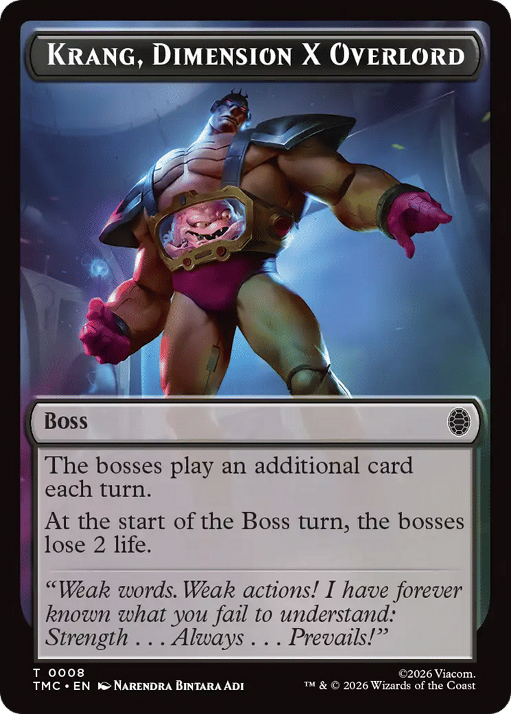Krang, Dimension X Overlord — Teenage Mutant Ninja Turtles Eternal — Magic: The Gathering