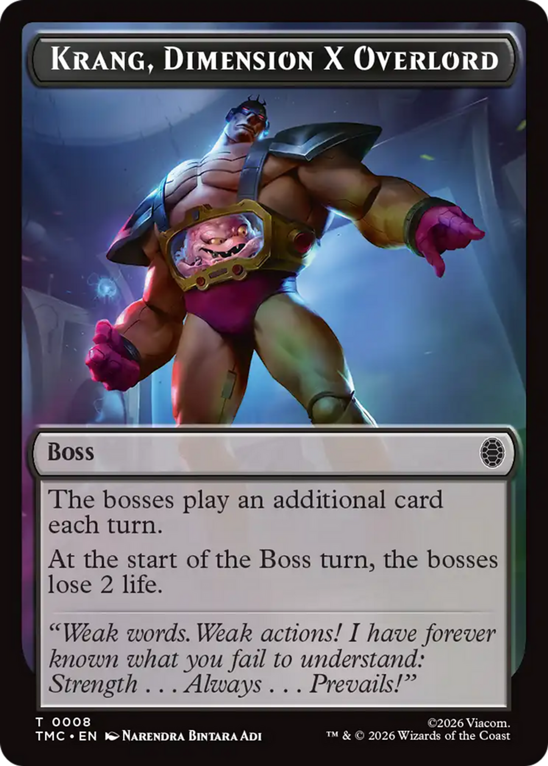 Krang, Dimension X Overlord — Teenage Mutant Ninja Turtles Eternal — Magic: The Gathering