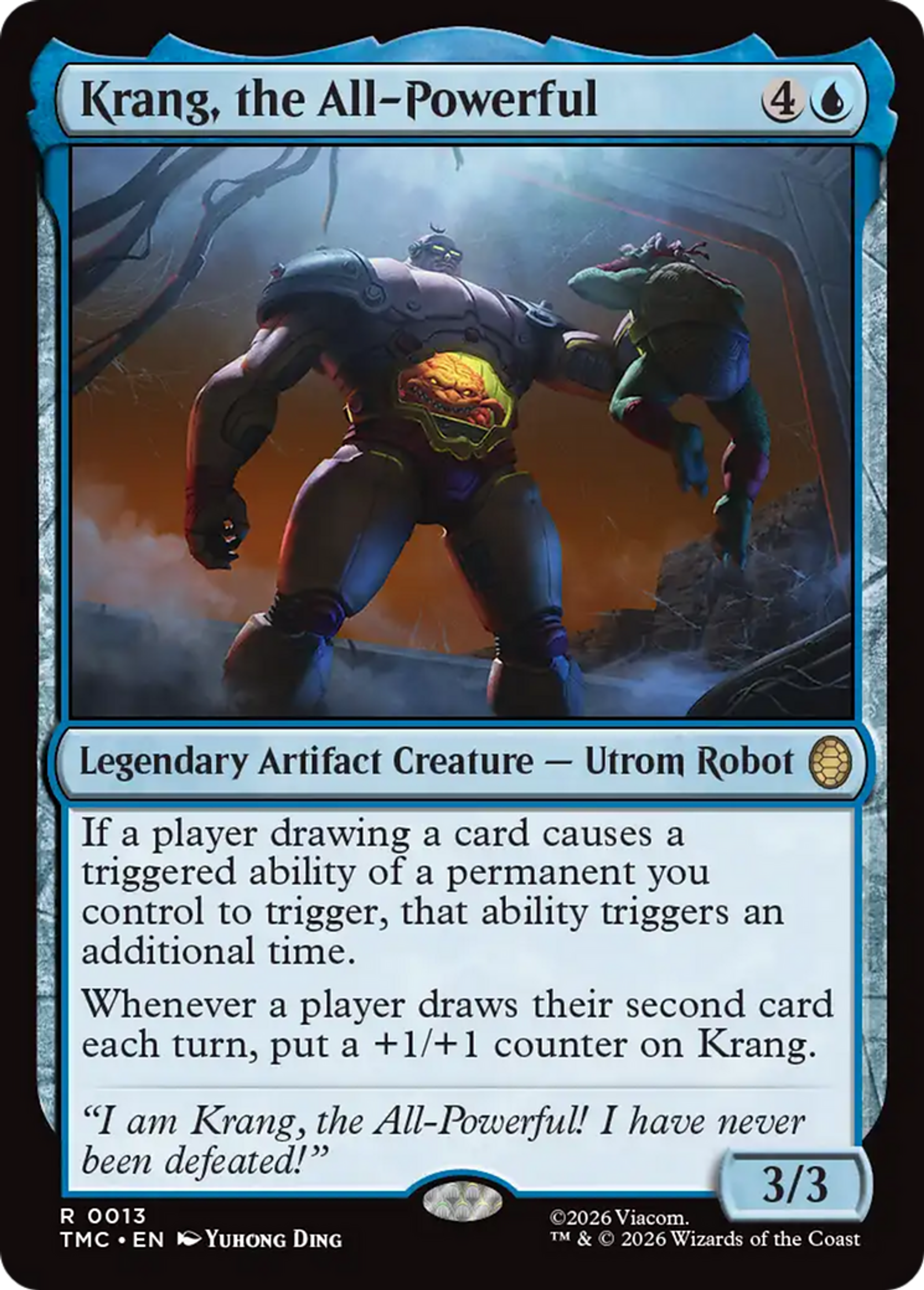 Krang, the All-Powerful — Teenage Mutant Ninja Turtles Eternal — Magic: The Gathering