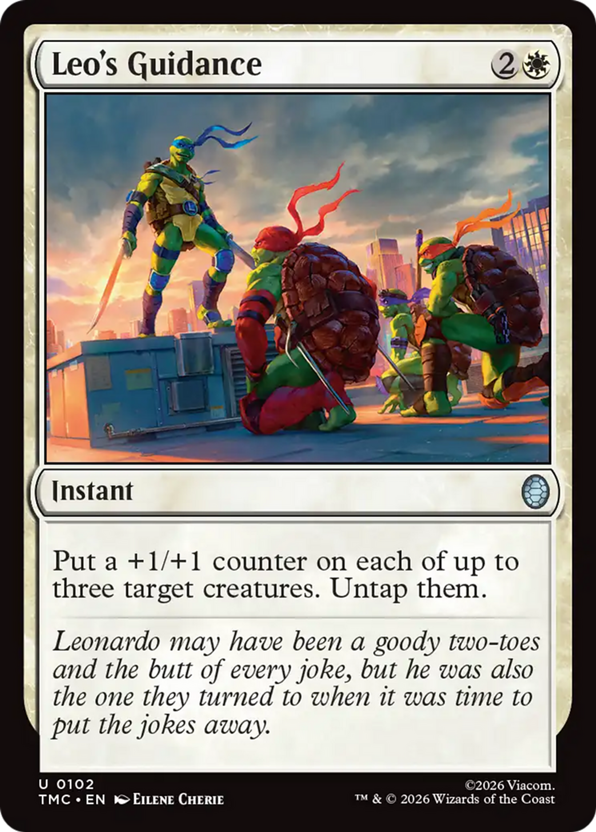 Leo's Guidance — Teenage Mutant Ninja Turtles Eternal — Magic: The Gathering