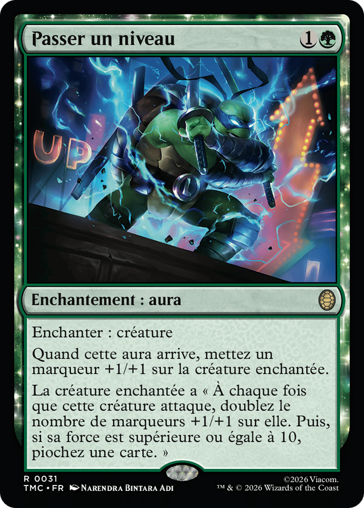 Passer un niveau — Teenage Mutant Ninja Turtles Eternal — Magic: The Gathering
