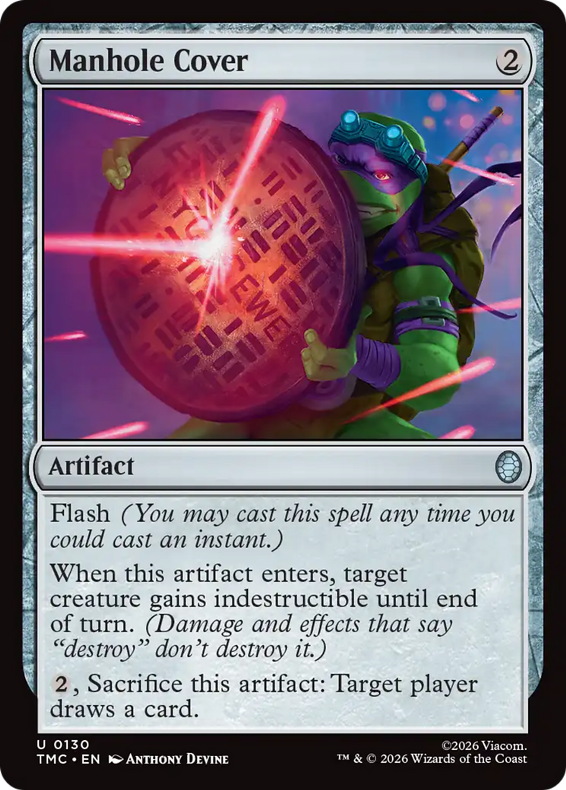 Manhole Cover — Teenage Mutant Ninja Turtles Eternal — Magic: The Gathering