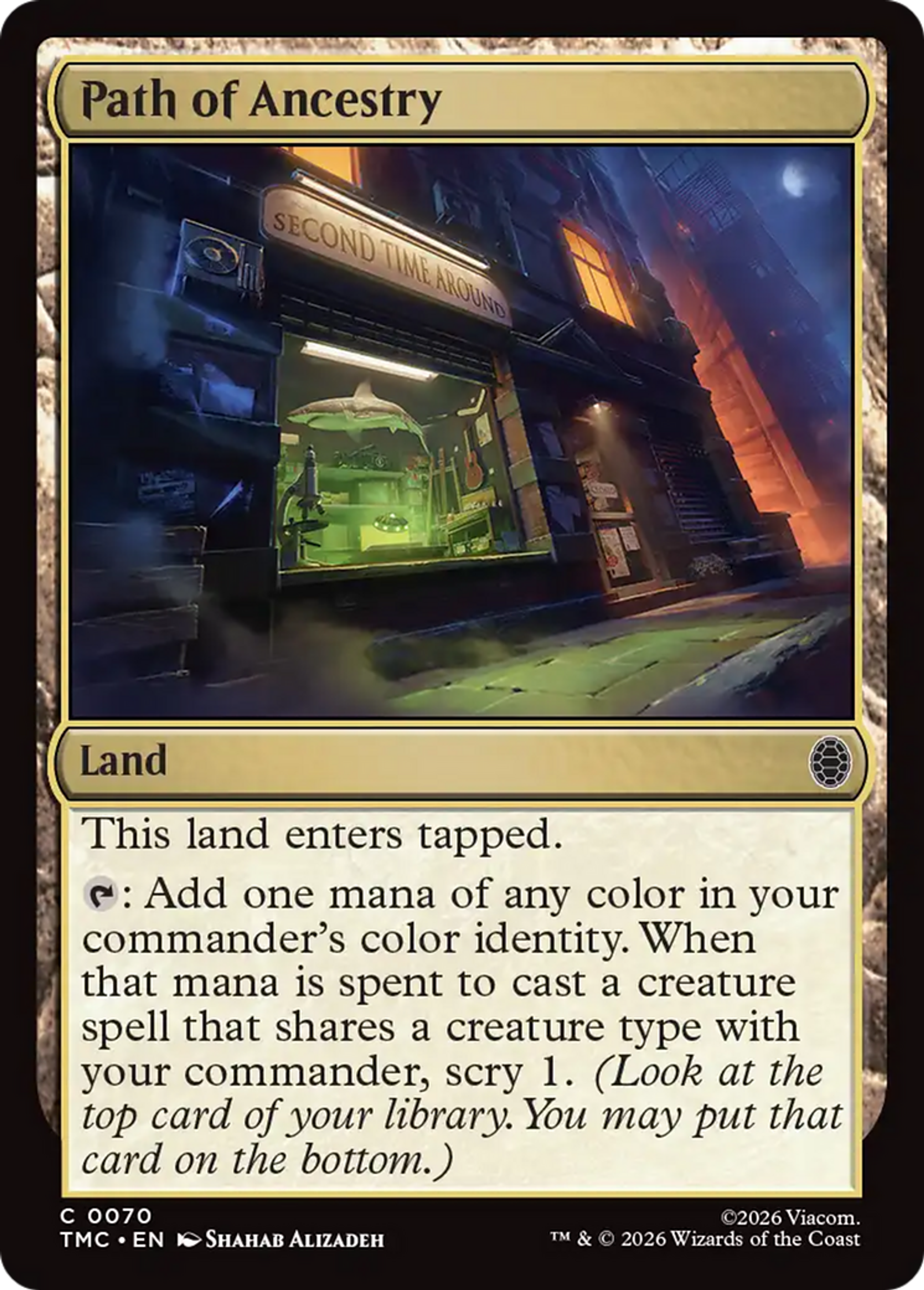 Path of Ancestry — Teenage Mutant Ninja Turtles Eternal — Magic: The Gathering