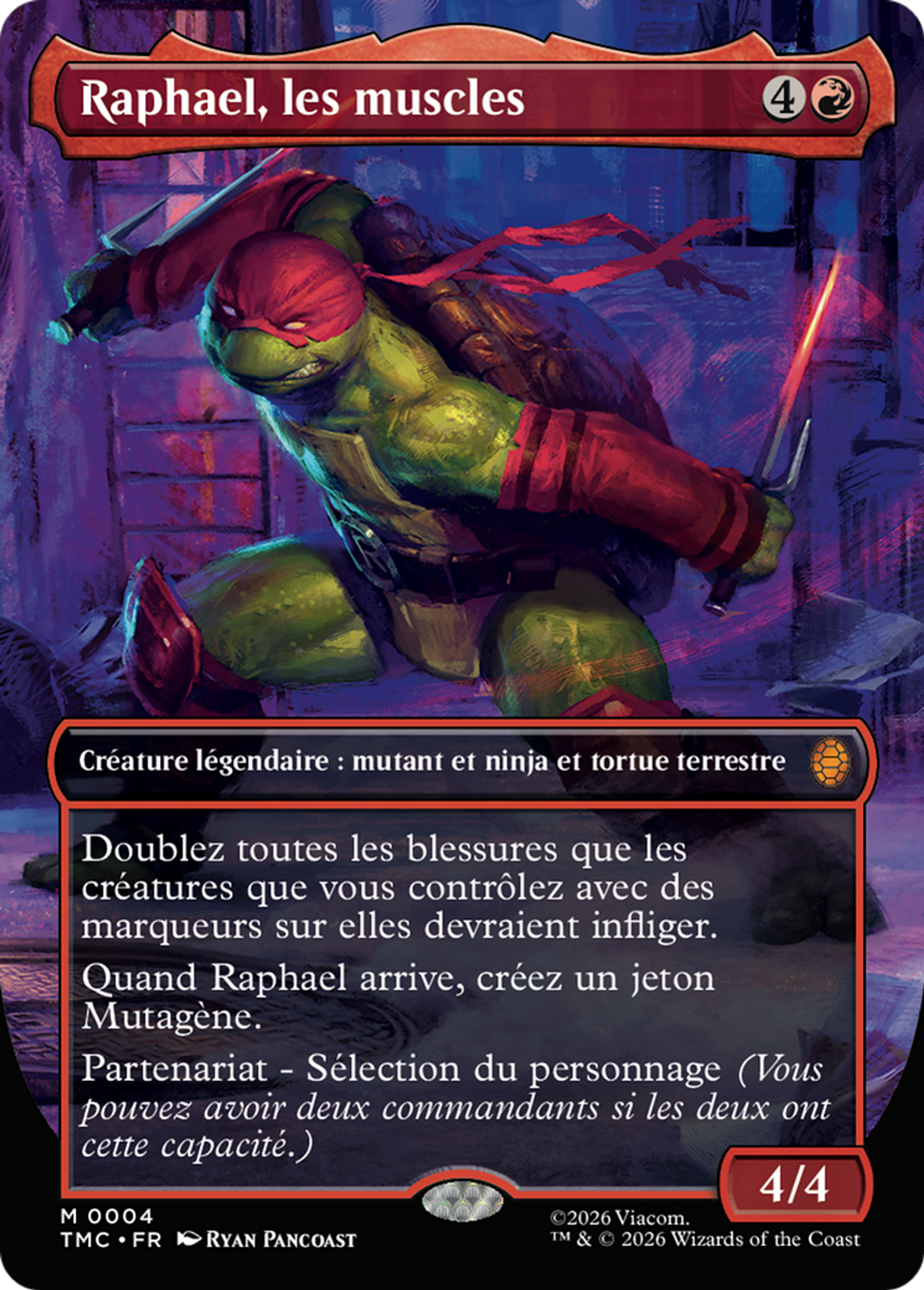 Raphael, les muscles — Teenage Mutant Ninja Turtles Eternal — Magic: The Gathering