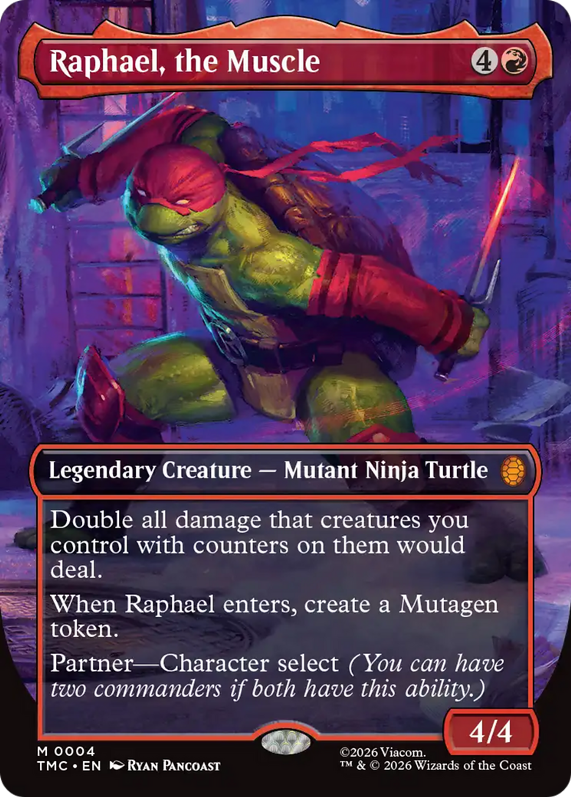 Raphael, the Muscle — Teenage Mutant Ninja Turtles Eternal — Magic: The Gathering