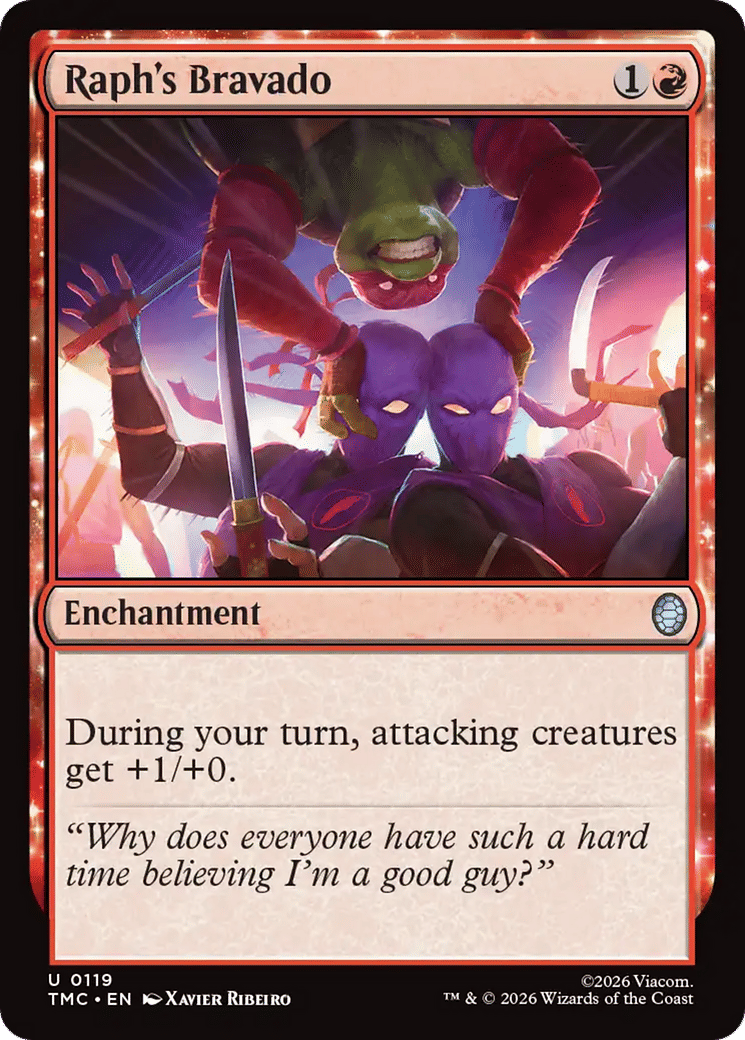 Raph's Bravado — Teenage Mutant Ninja Turtles Eternal — Magic: The Gathering