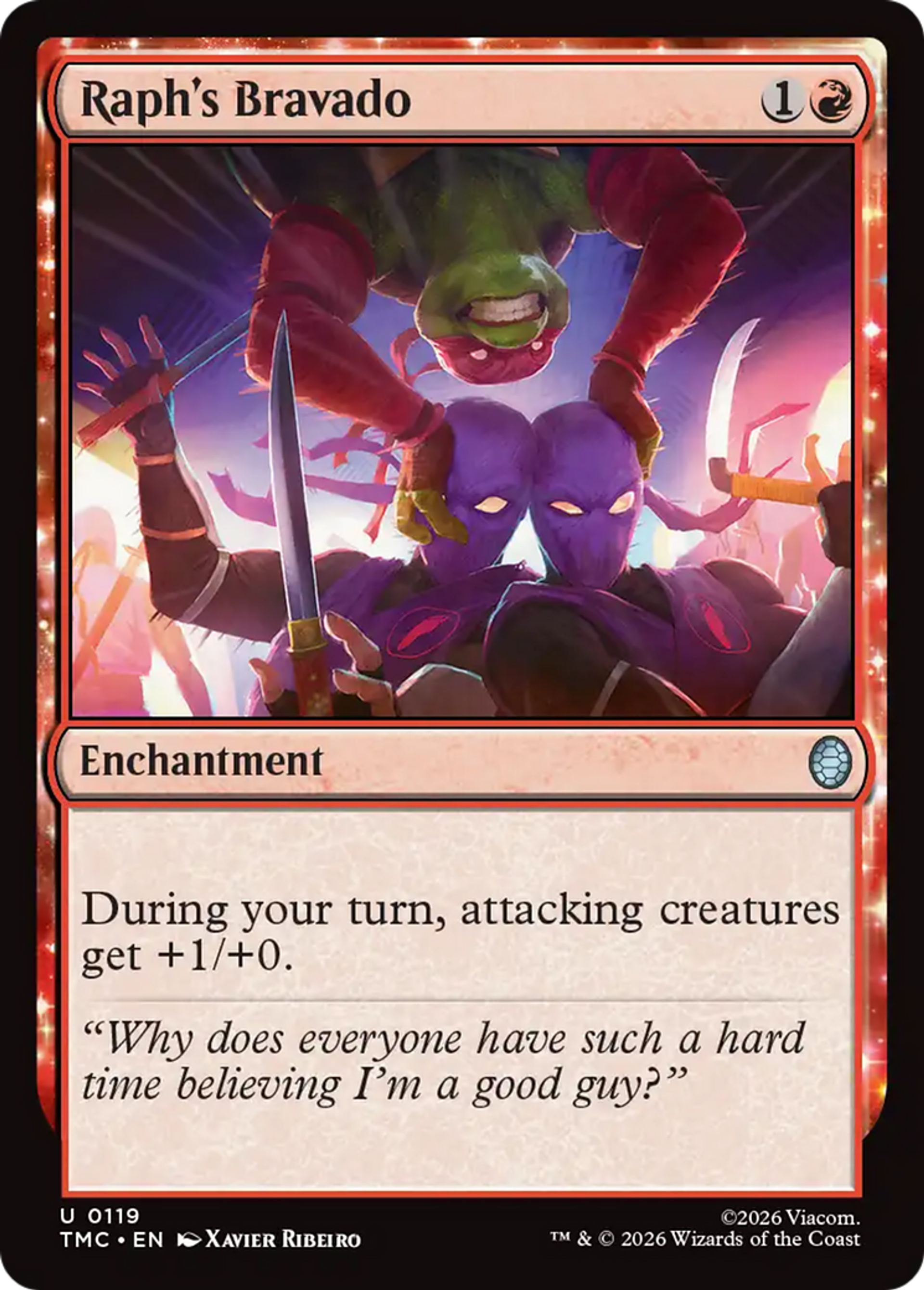 Raph's Bravado — Teenage Mutant Ninja Turtles Eternal — Magic: The Gathering