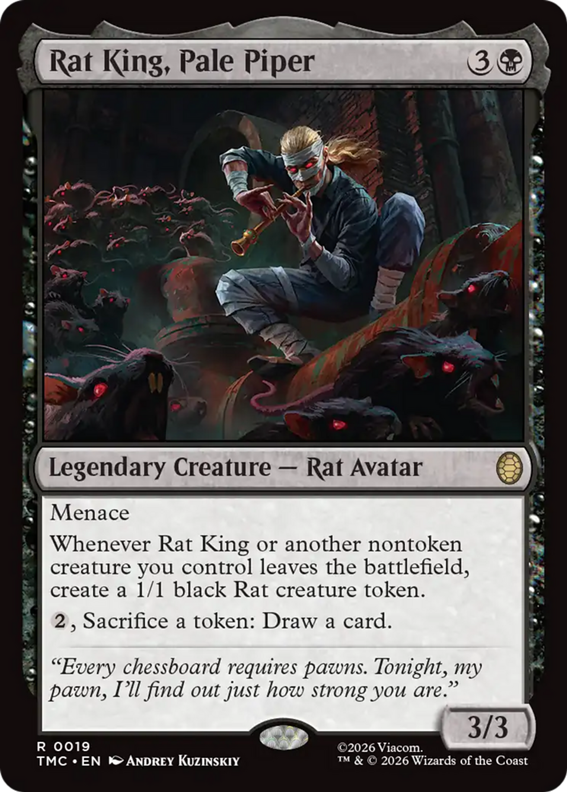 Rat King, Pale Piper — Teenage Mutant Ninja Turtles Eternal — Magic: The Gathering
