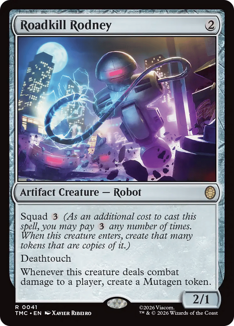 Roadkill Rodney — Teenage Mutant Ninja Turtles Eternal — Magic: The Gathering