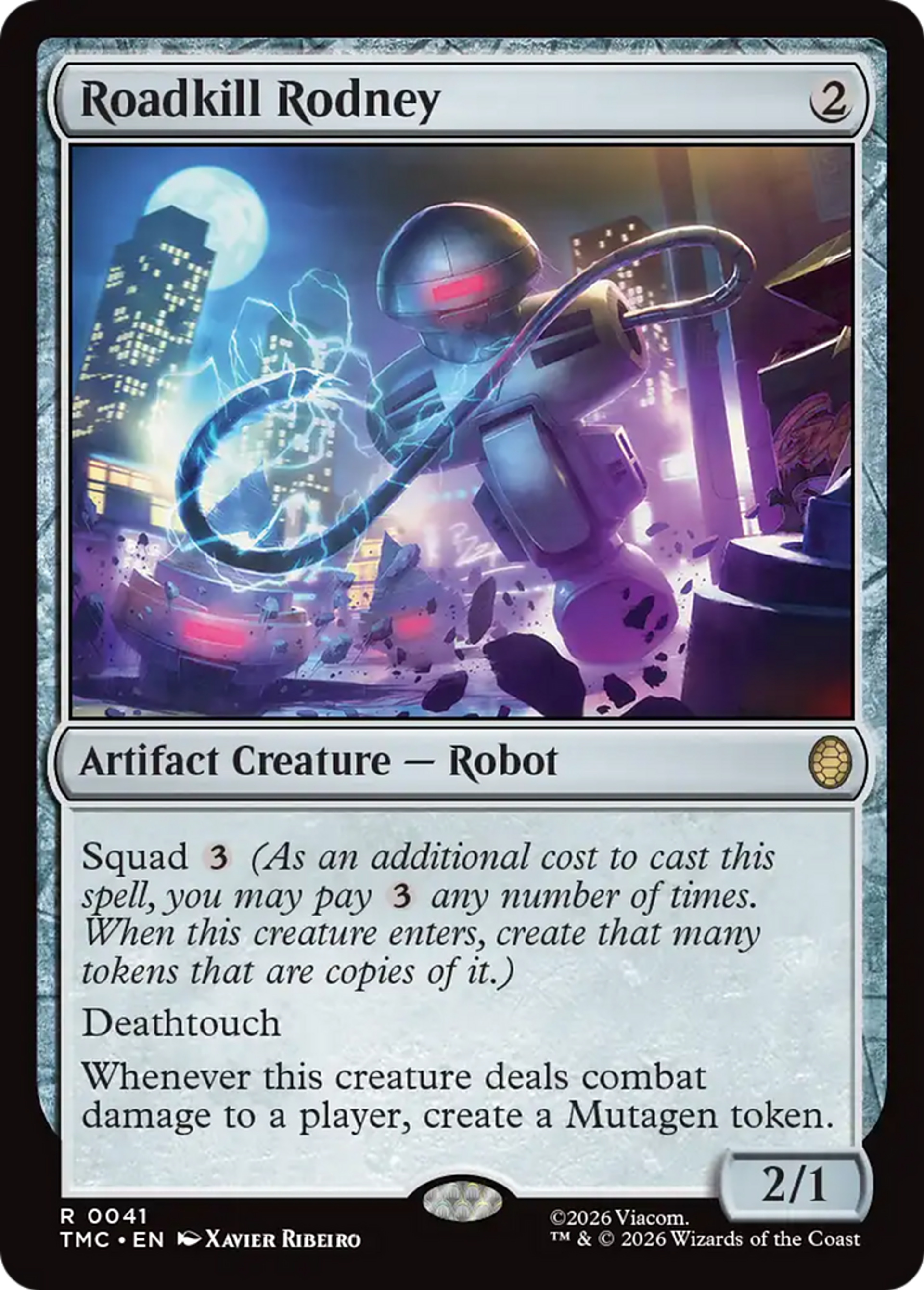 Roadkill Rodney — Teenage Mutant Ninja Turtles Eternal — Magic: The Gathering
