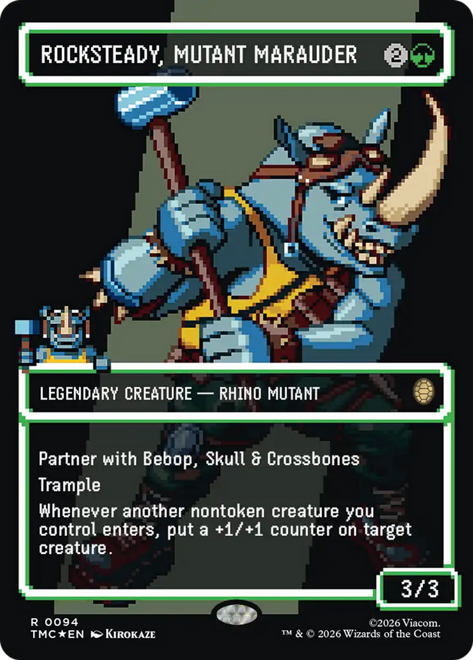 Rocksteady, Mutant Marauder — Teenage Mutant Ninja Turtles Eternal — Magic: The Gathering