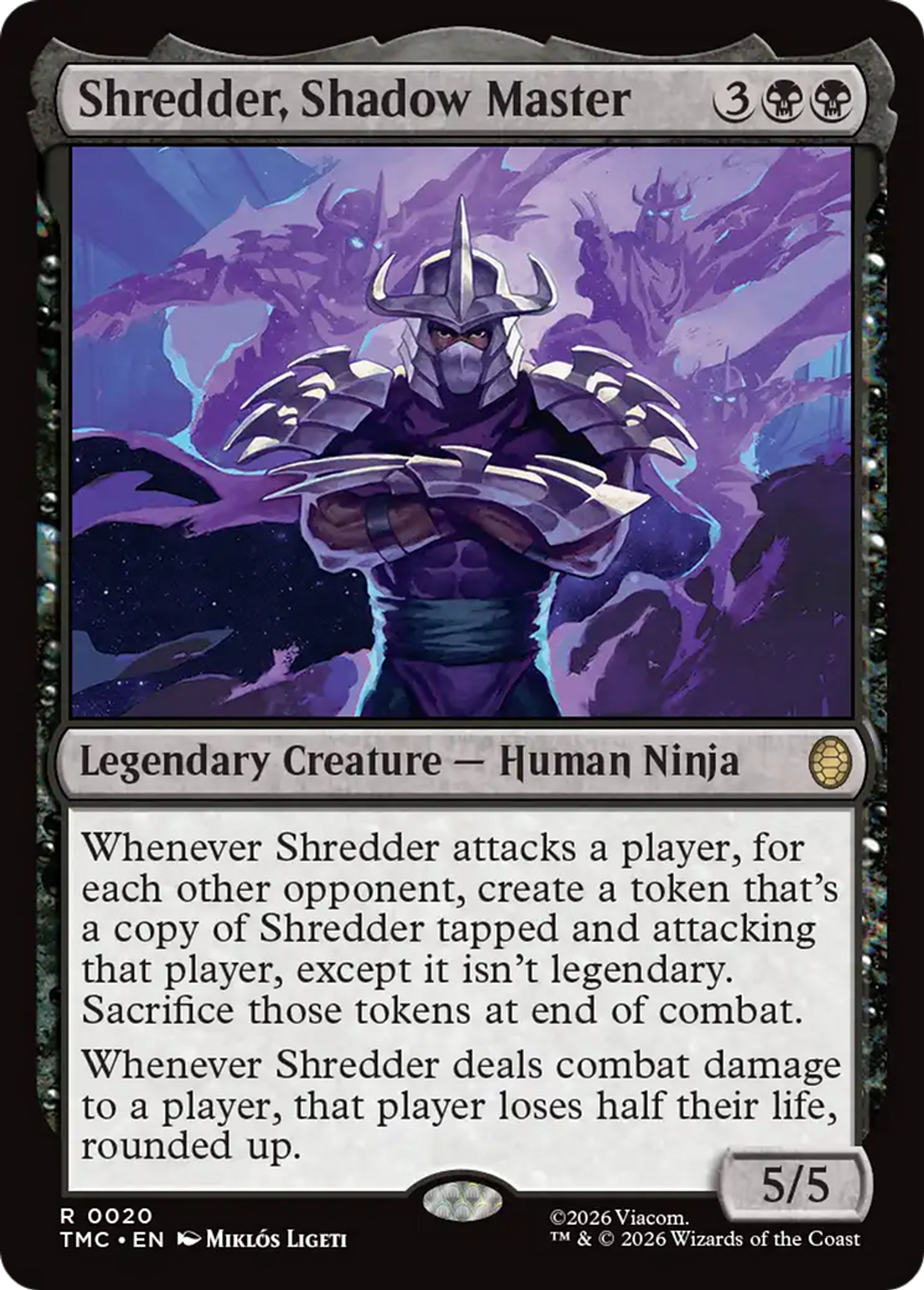 Shredder, Shadow Master — Teenage Mutant Ninja Turtles Eternal — Magic: The Gathering