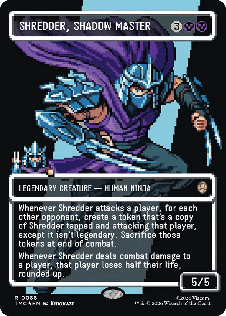 Shredder, Shadow Master — Teenage Mutant Ninja Turtles Eternal — Magic: The Gathering