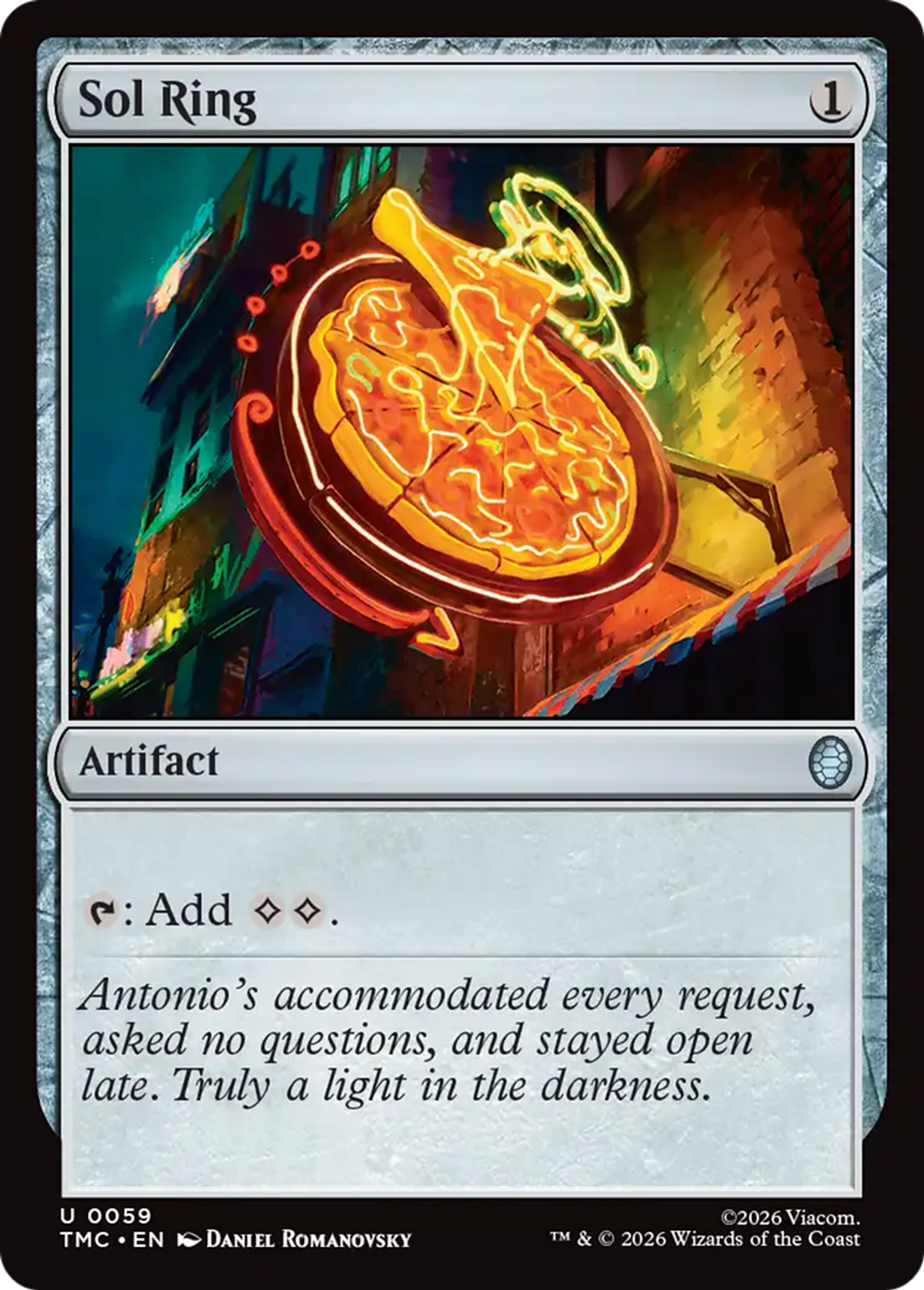Sol Ring — Teenage Mutant Ninja Turtles Eternal — Magic: The Gathering