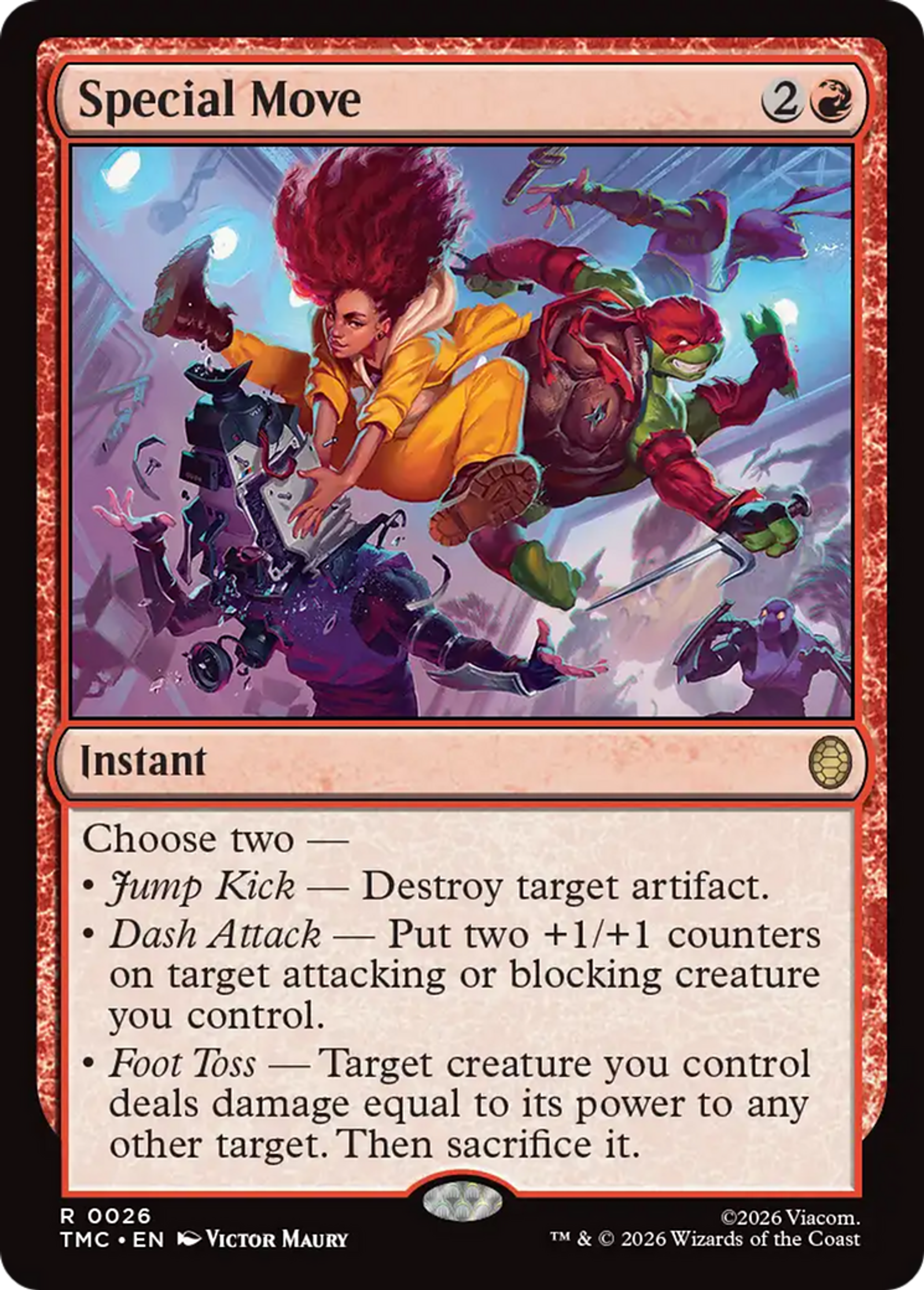 Special Move — Teenage Mutant Ninja Turtles Eternal — Magic: The Gathering