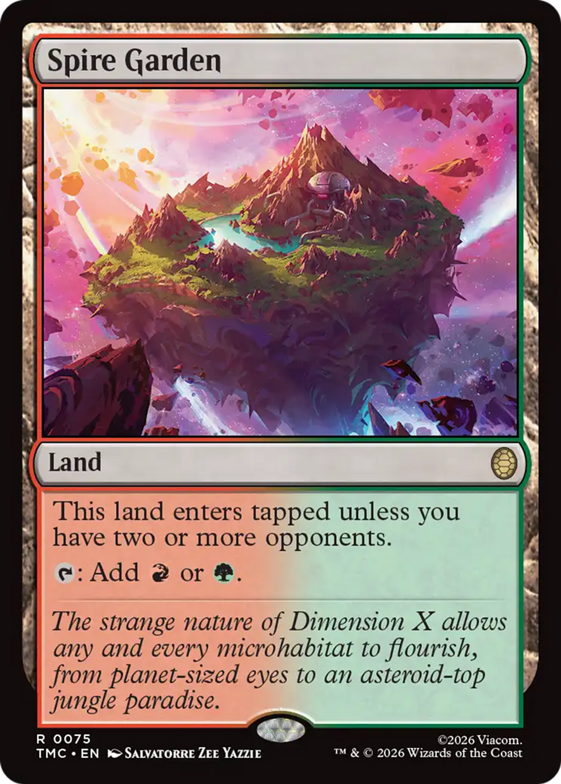 Spire Garden — Teenage Mutant Ninja Turtles Eternal — Magic: The Gathering