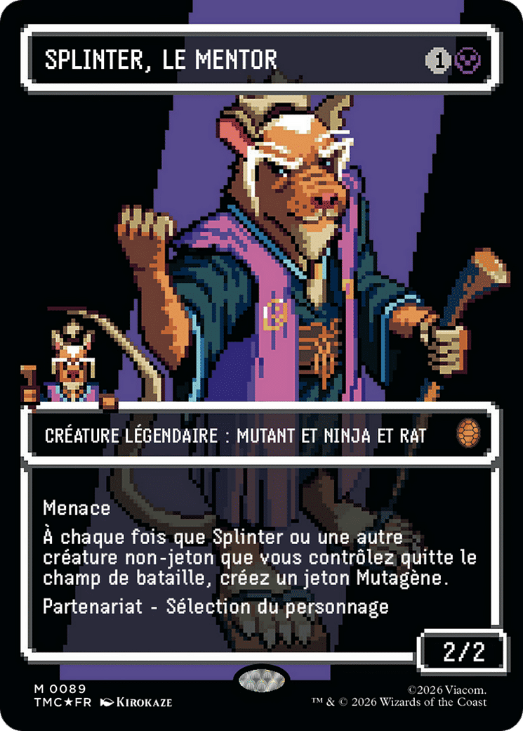 Splinter, le mentor — Teenage Mutant Ninja Turtles Eternal — Magic: The Gathering