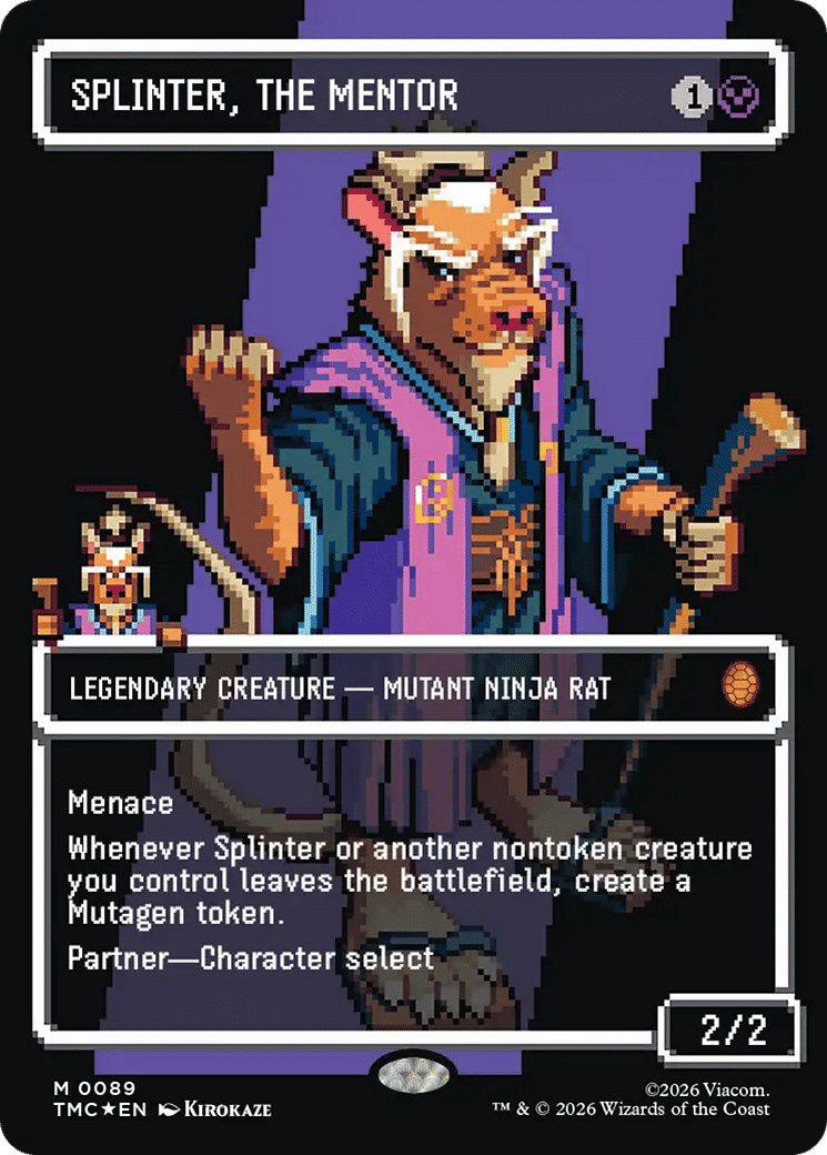 Splinter, the Mentor — Teenage Mutant Ninja Turtles Eternal — Magic: The Gathering