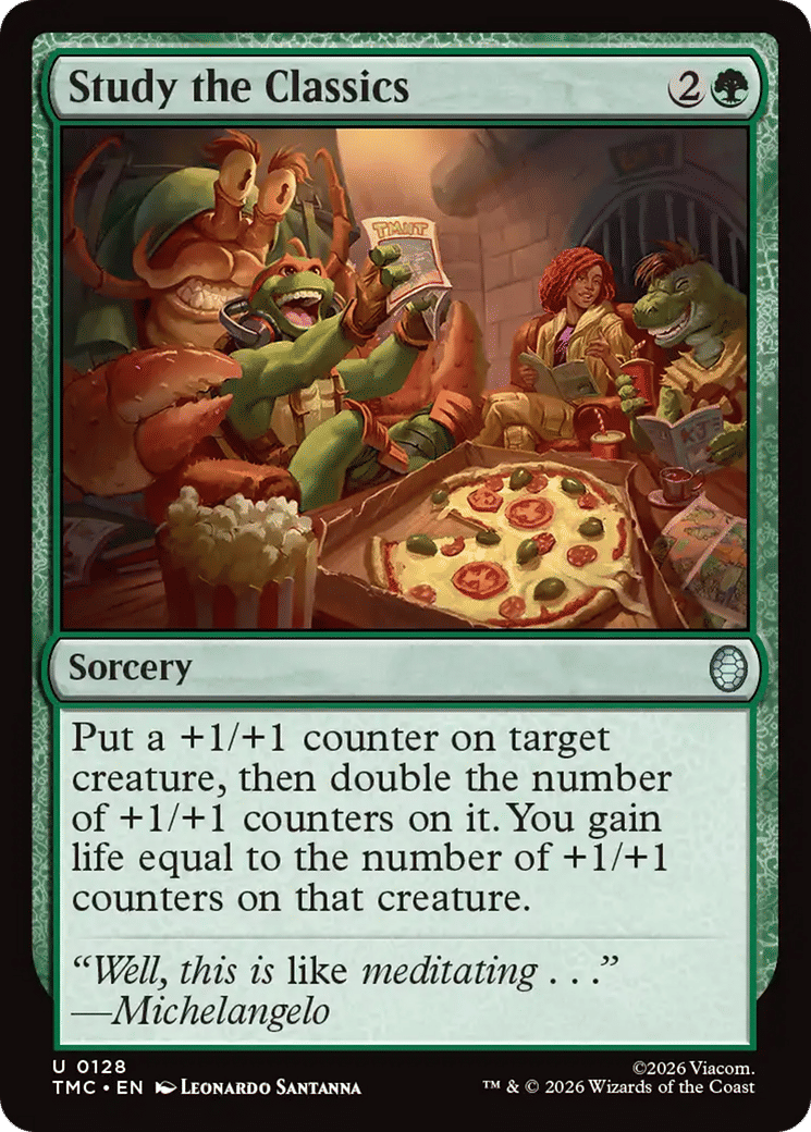 Study the Classics — Teenage Mutant Ninja Turtles Eternal — Magic: The Gathering