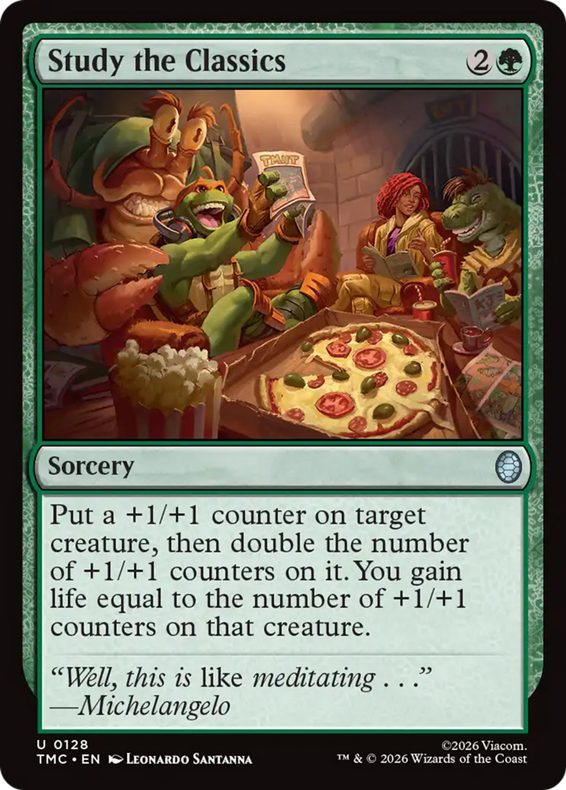Study the Classics — Teenage Mutant Ninja Turtles Eternal — Magic: The Gathering