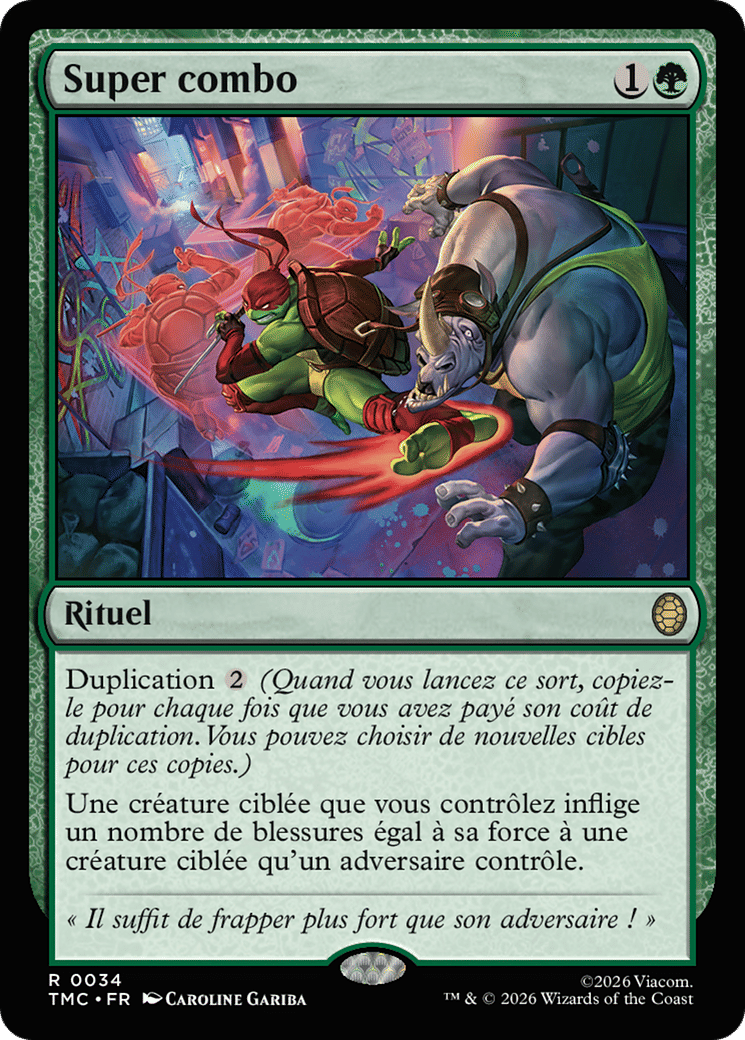 Super combo — Teenage Mutant Ninja Turtles Eternal — Magic: The Gathering