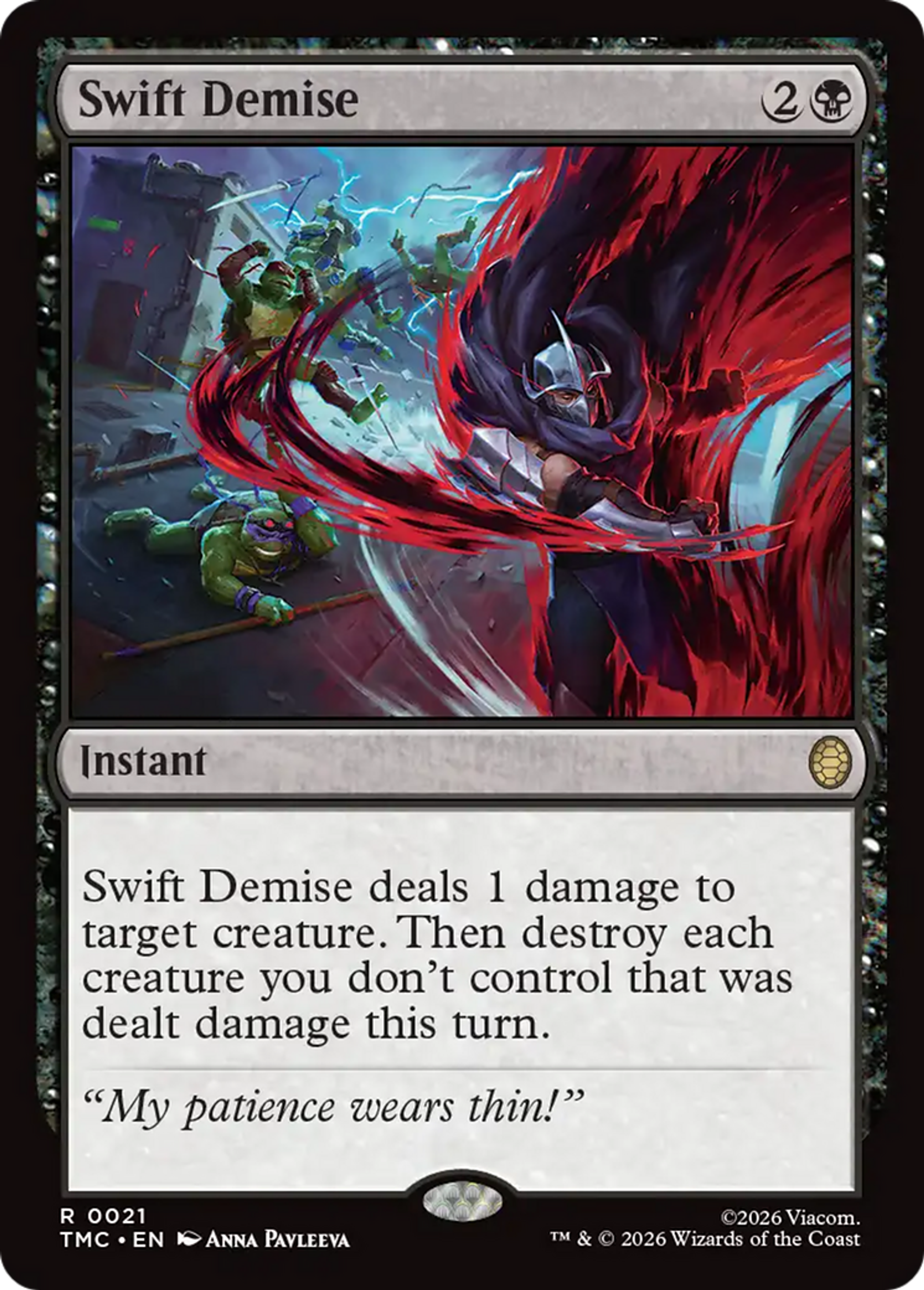 Swift Demise — Teenage Mutant Ninja Turtles Eternal — Magic: The Gathering
