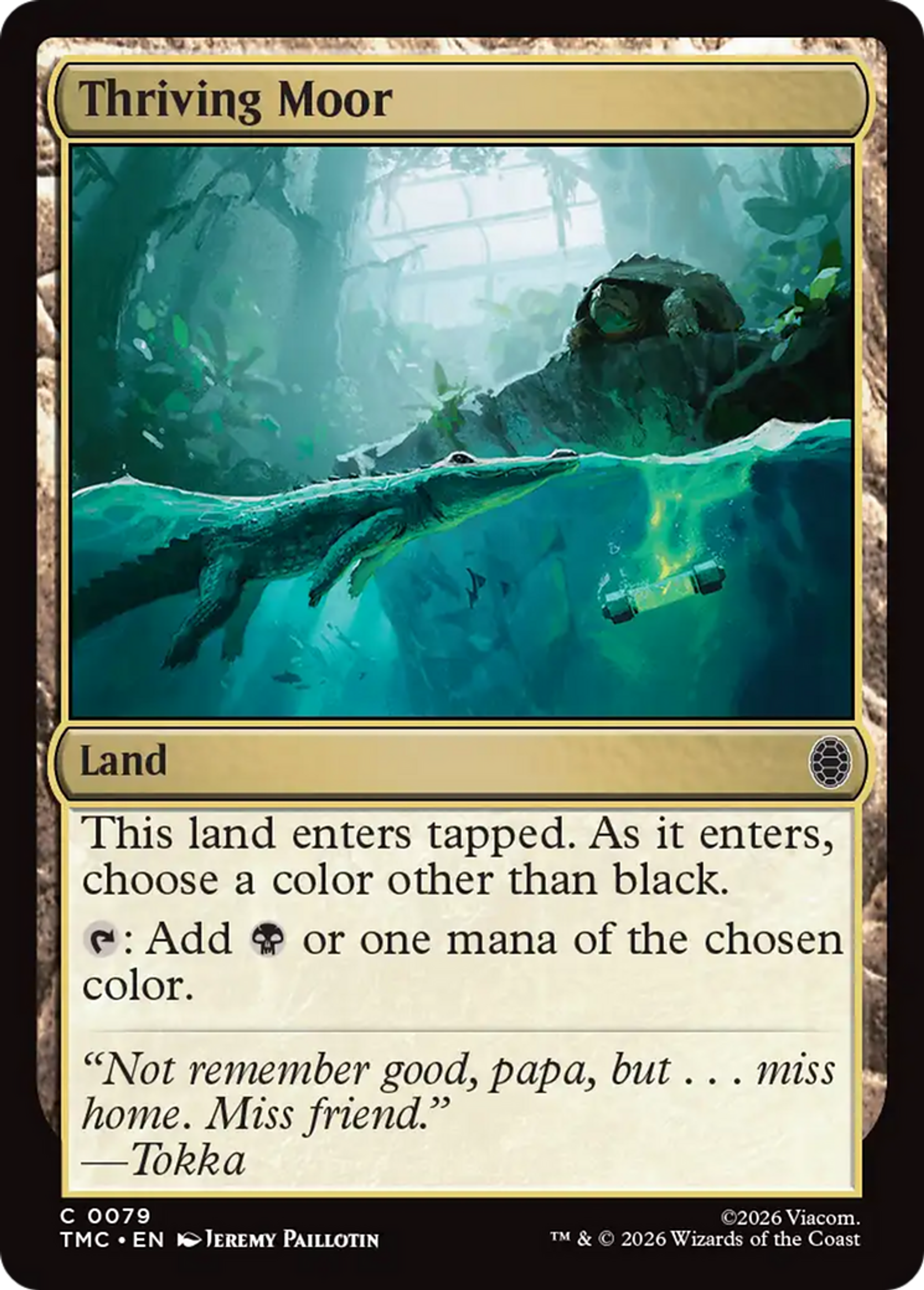 Thriving Moor — Teenage Mutant Ninja Turtles Eternal — Magic: The Gathering
