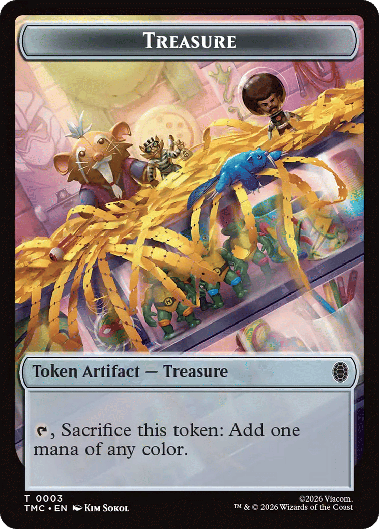 Treasure — Teenage Mutant Ninja Turtles Eternal — Magic: The Gathering
