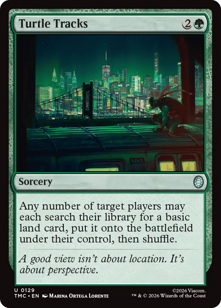 Turtle Tracks — Teenage Mutant Ninja Turtles Eternal — Magic: The Gathering