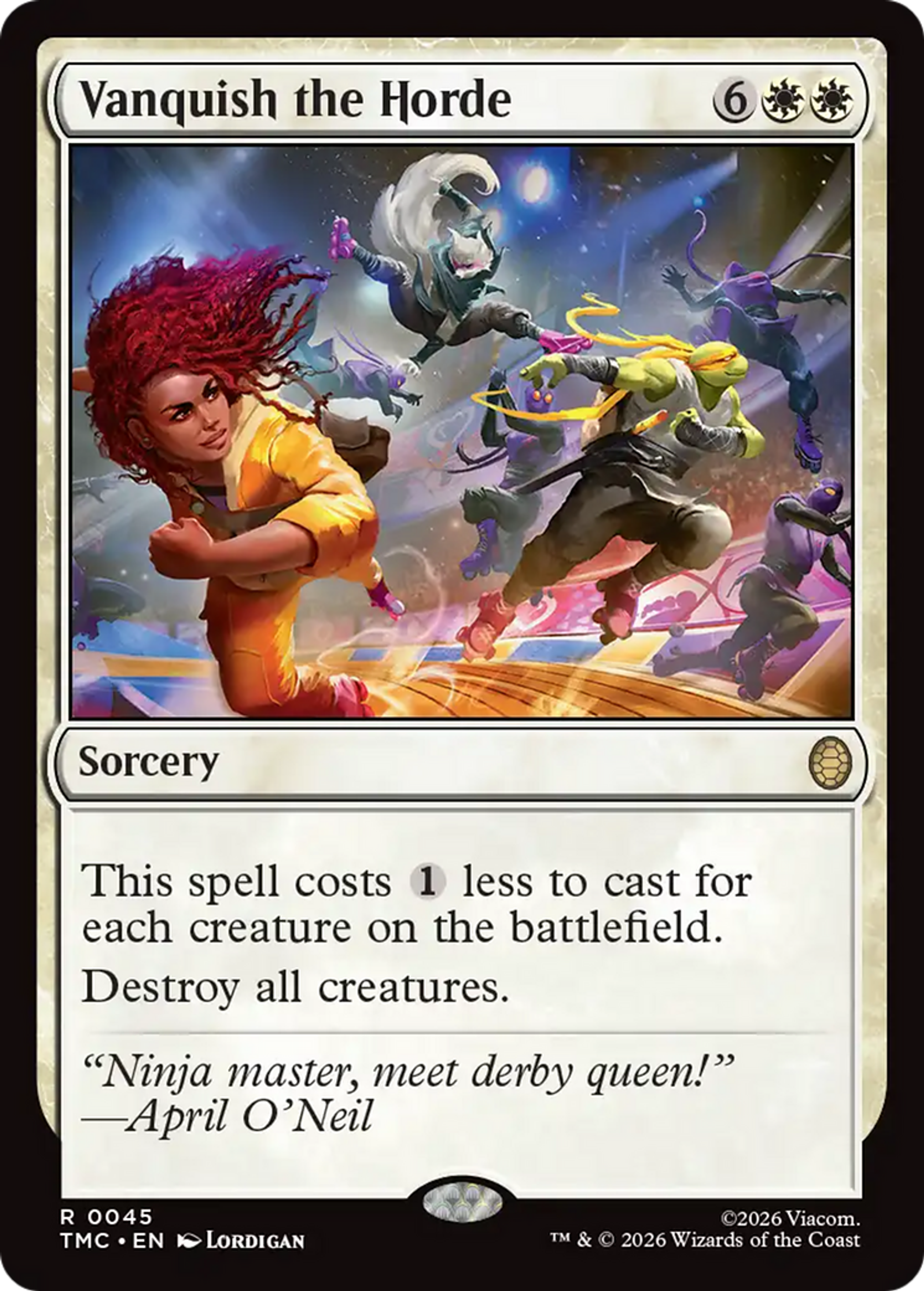 Vanquish the Horde — Teenage Mutant Ninja Turtles Eternal — Magic: The Gathering