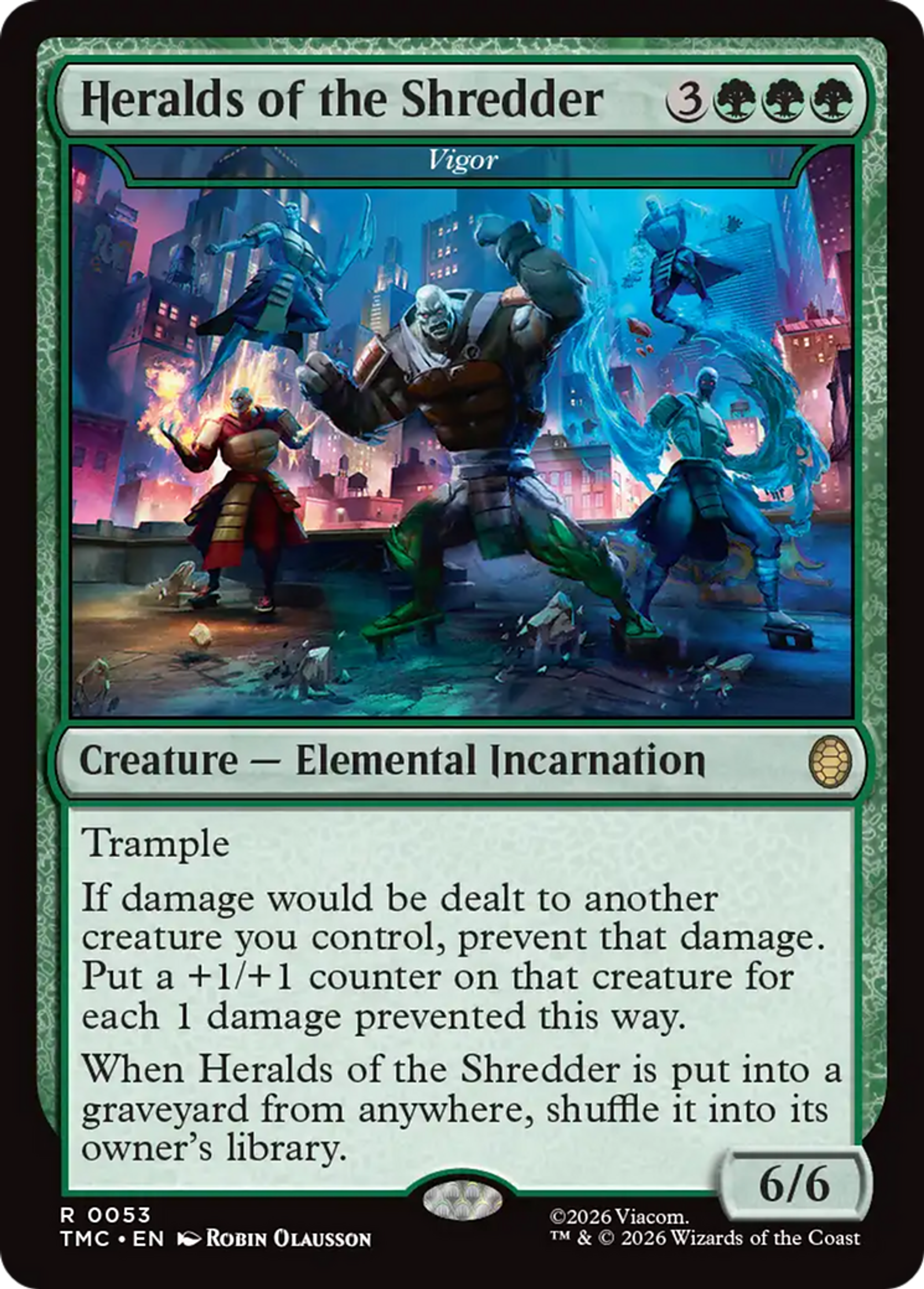 Vigor — Teenage Mutant Ninja Turtles Eternal — Magic: The Gathering