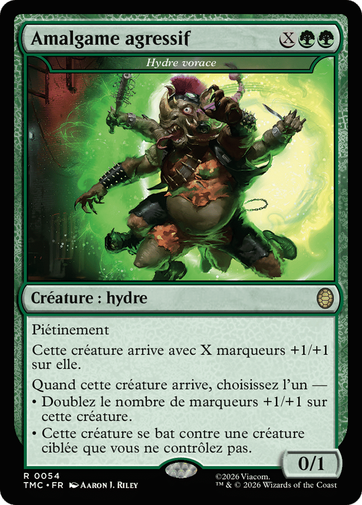 Hydre vorace — Teenage Mutant Ninja Turtles Eternal — Magic: The Gathering