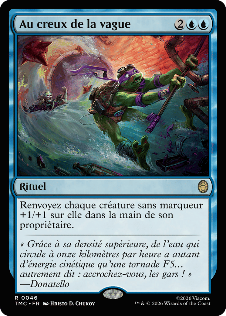 Au creux de la vague — Teenage Mutant Ninja Turtles Eternal — Magic: The Gathering