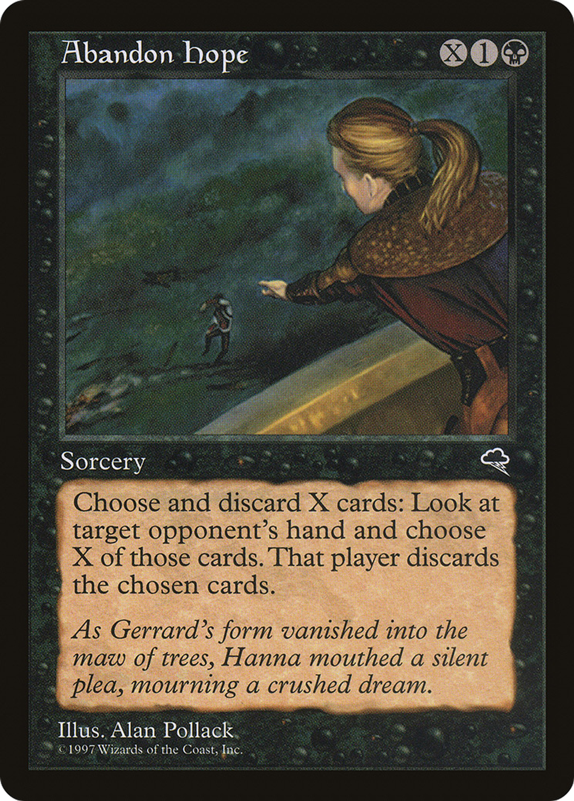 Abandon Hope — Tempest — Magic: The Gathering
