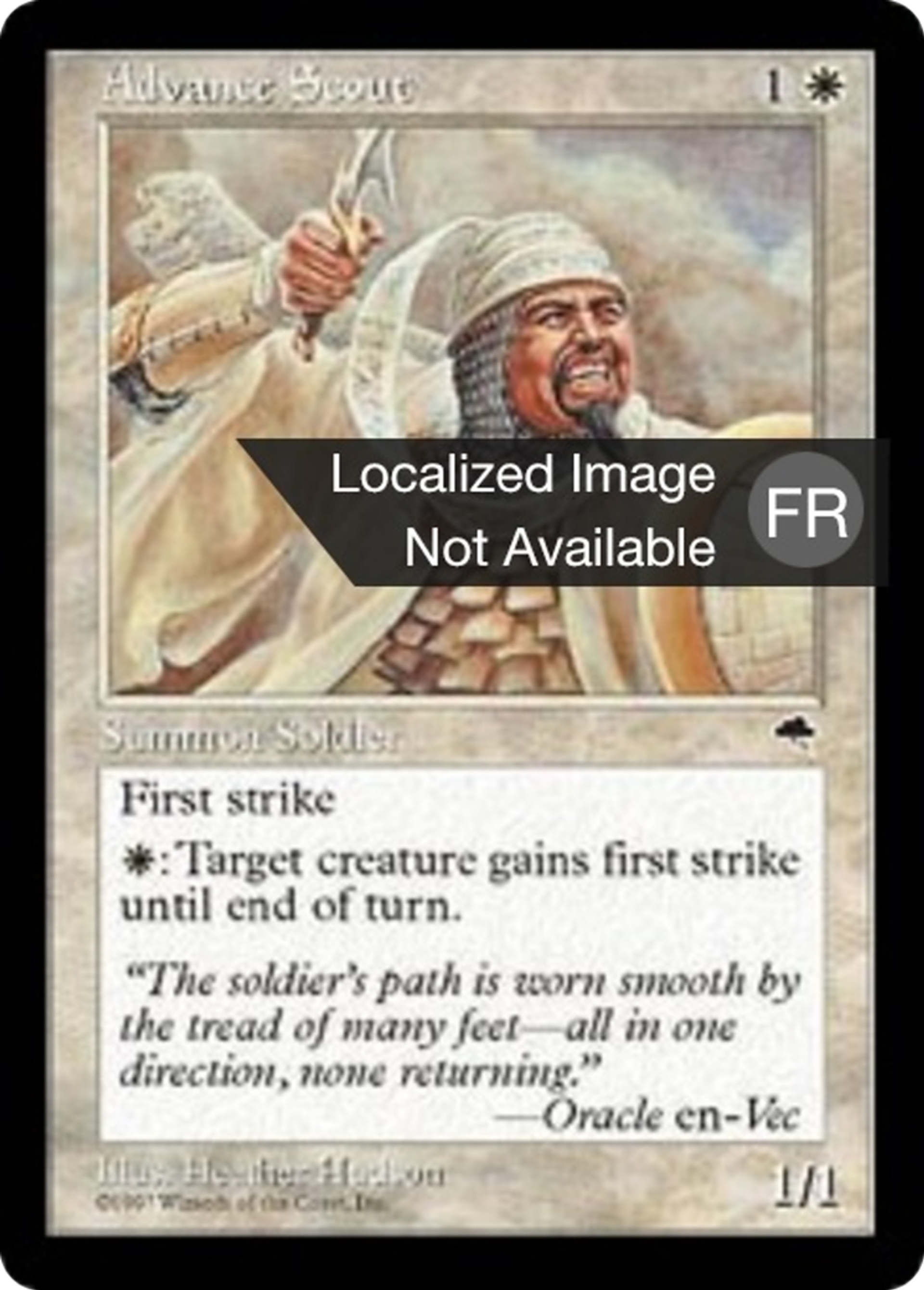 Eclaireur avancé — Tempest — Magic: The Gathering