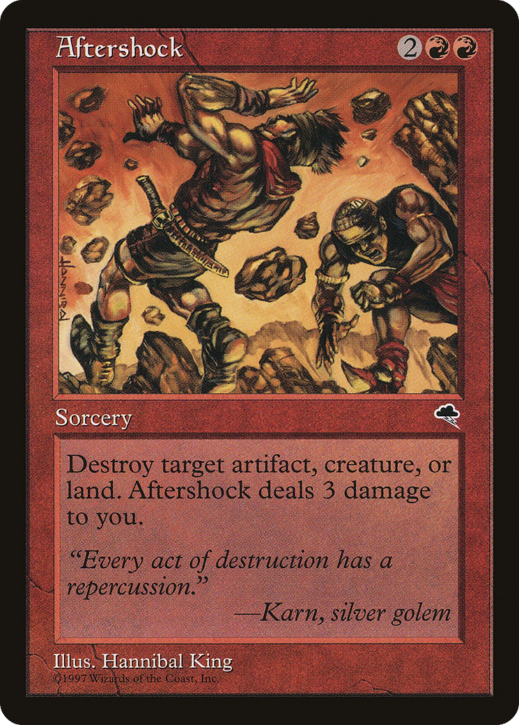 Aftershock — Tempest — Magic: The Gathering