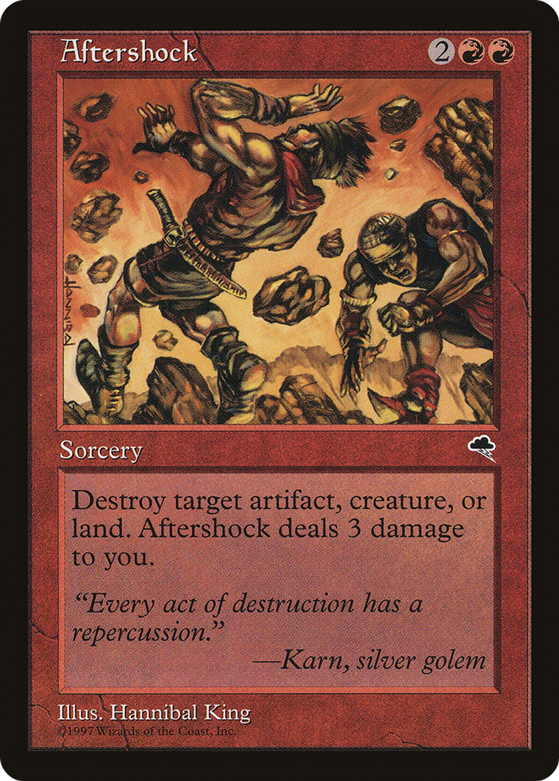 Aftershock — Tempest — Magic: The Gathering